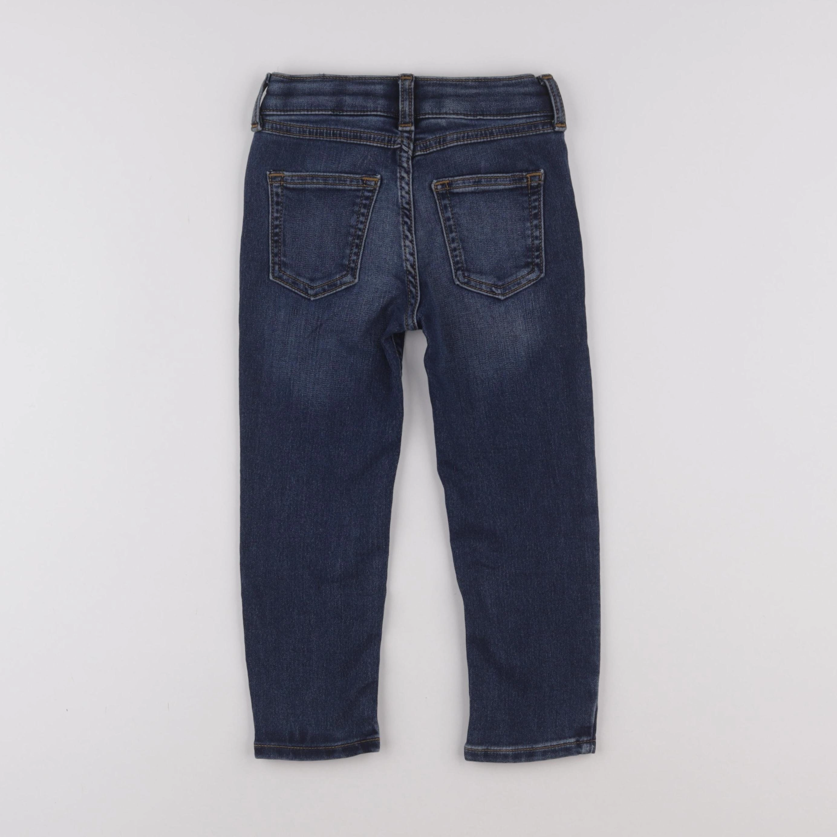 H&M - jean bleu - 2/3 ans