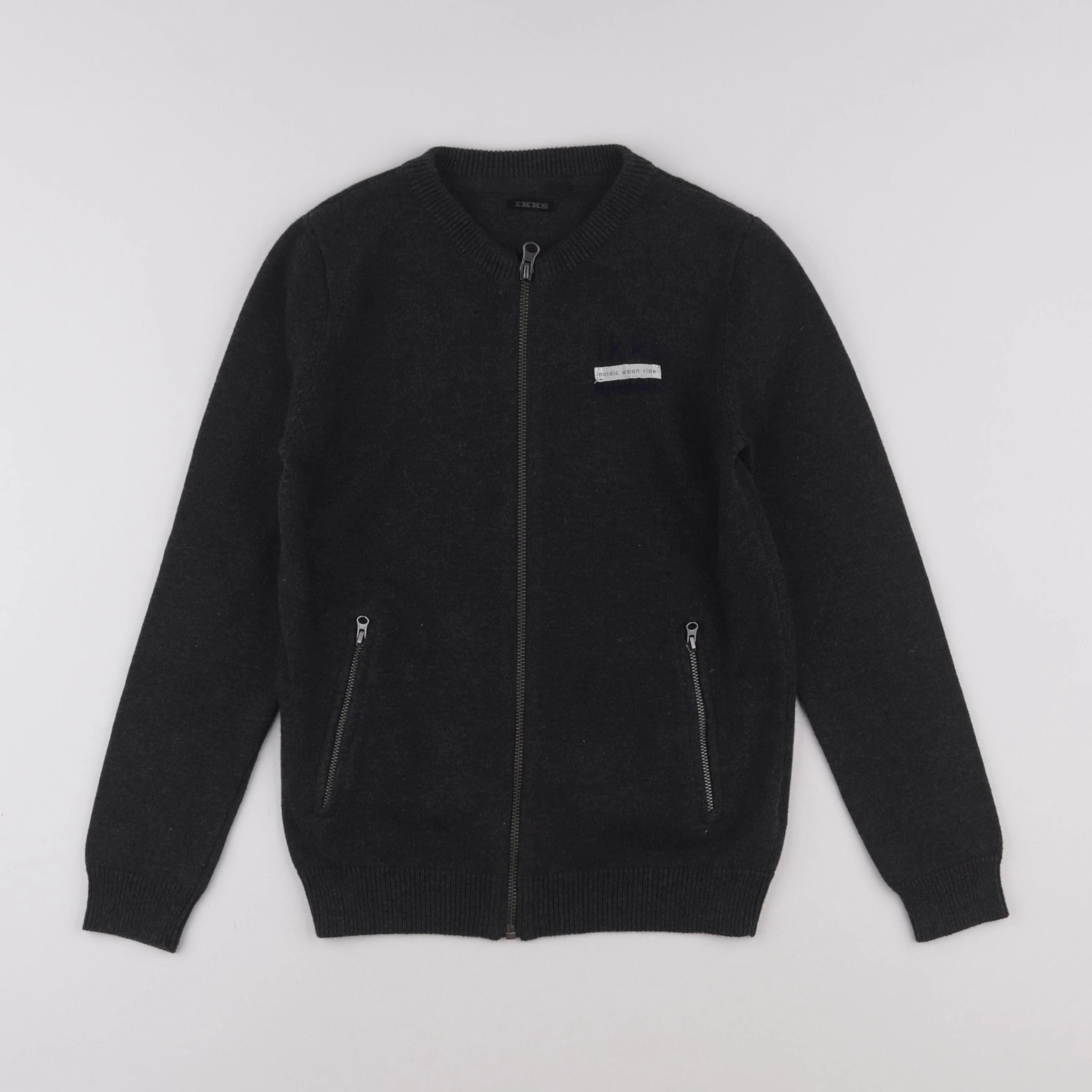 IKKS - gilet gris - 10 ans