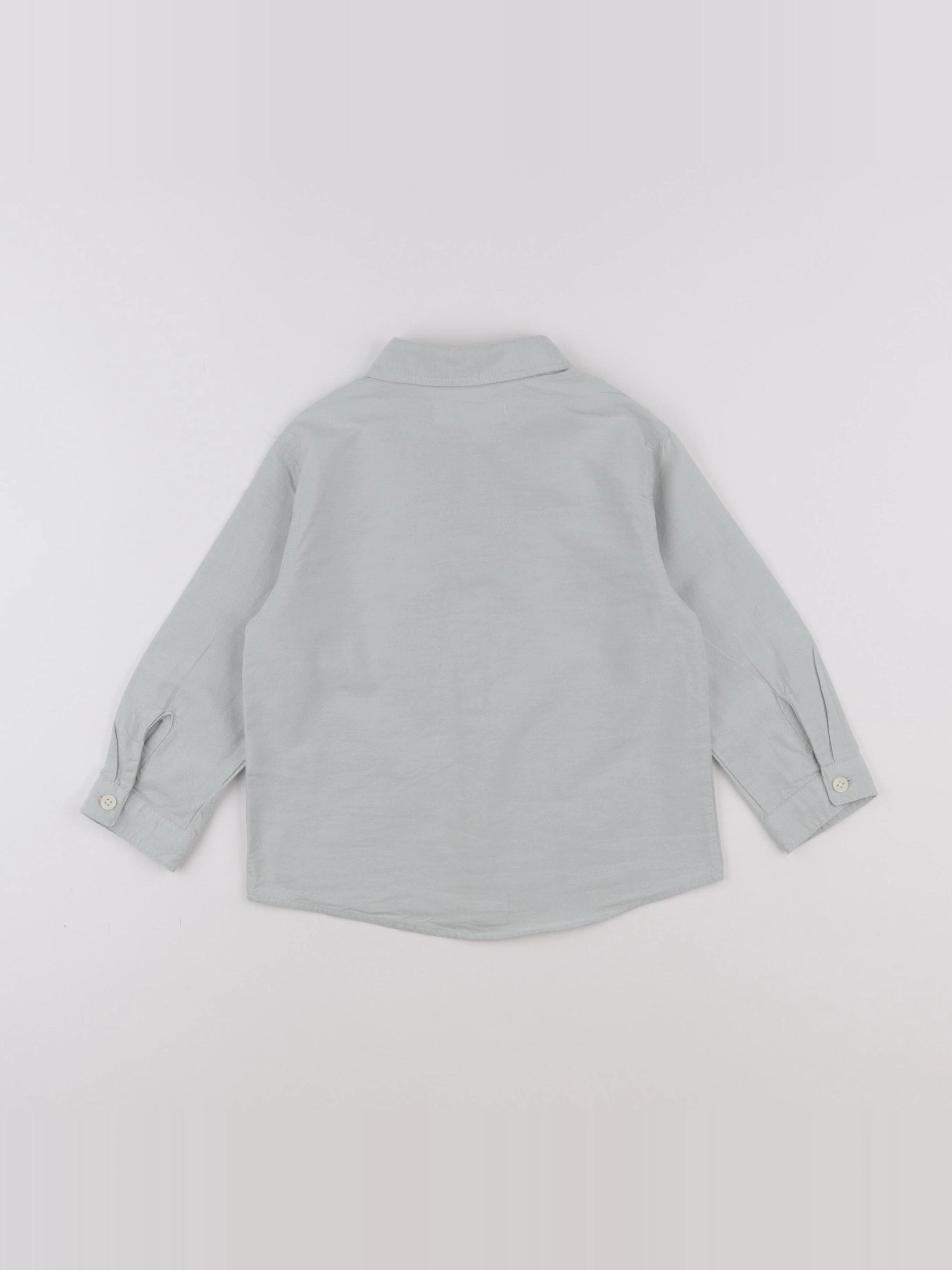Zara - chemise vert - 2/3 ans