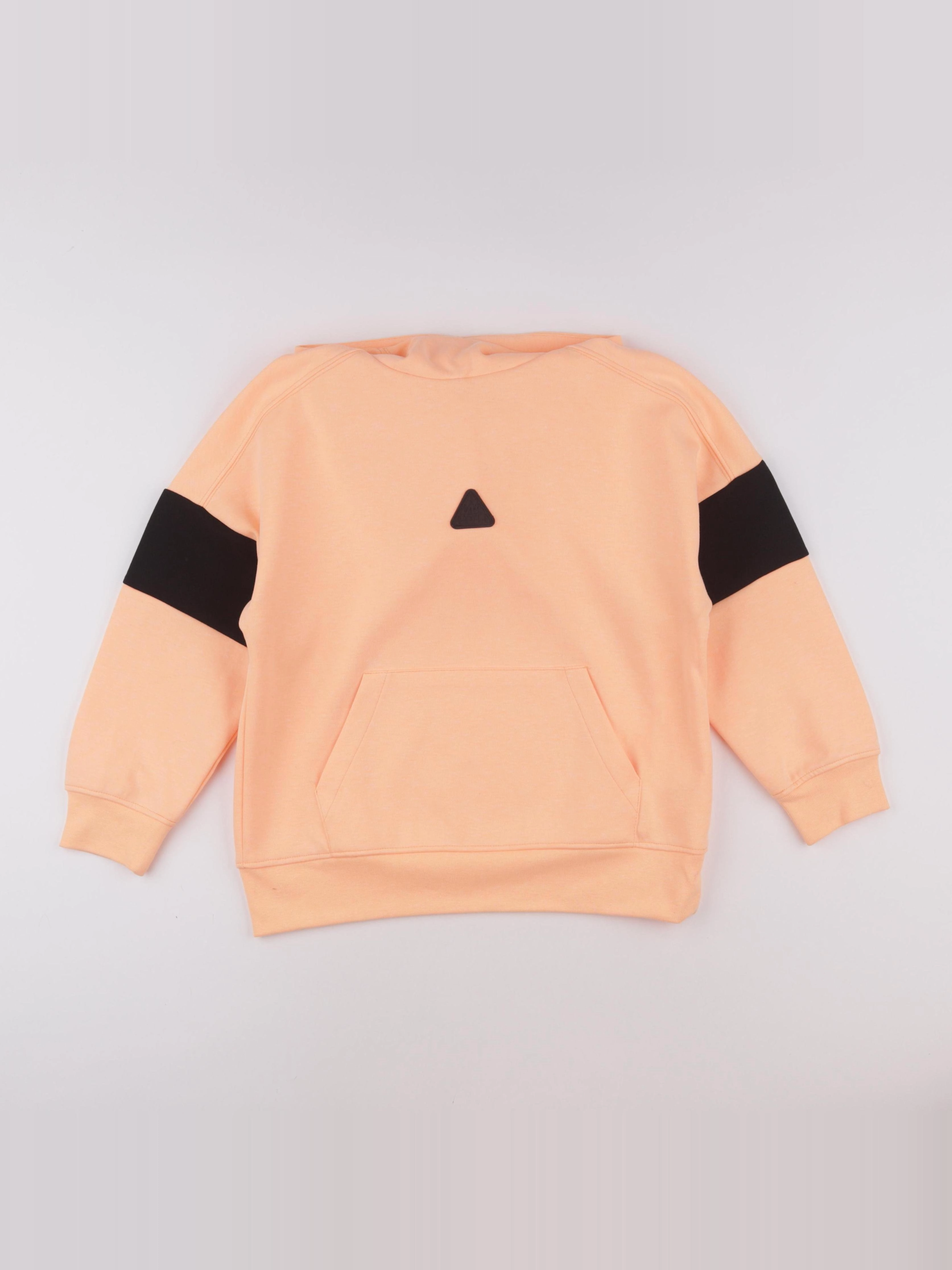 Zara - sweat orange - 8/9 ans