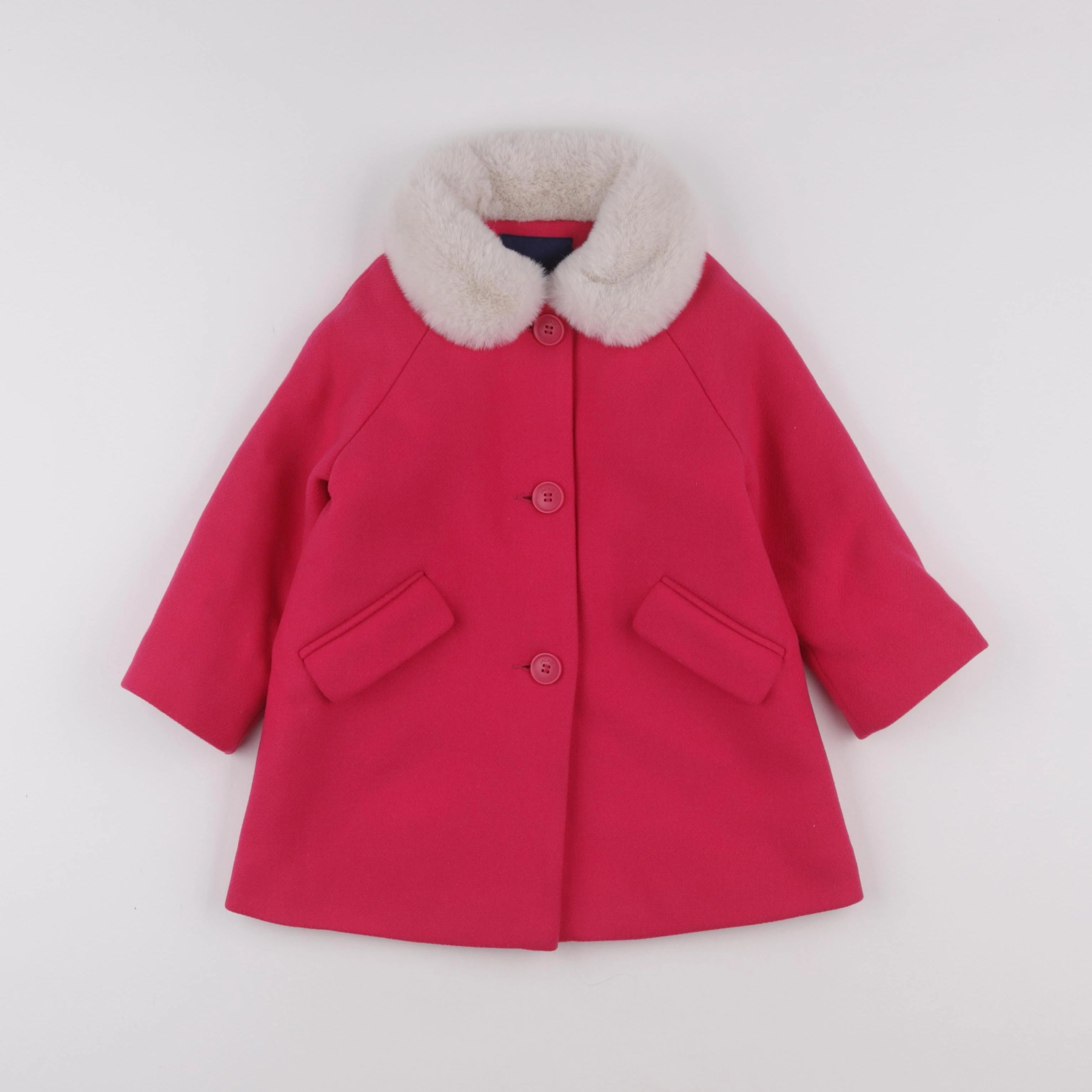 Jacadi - manteau rose - 36 mois
