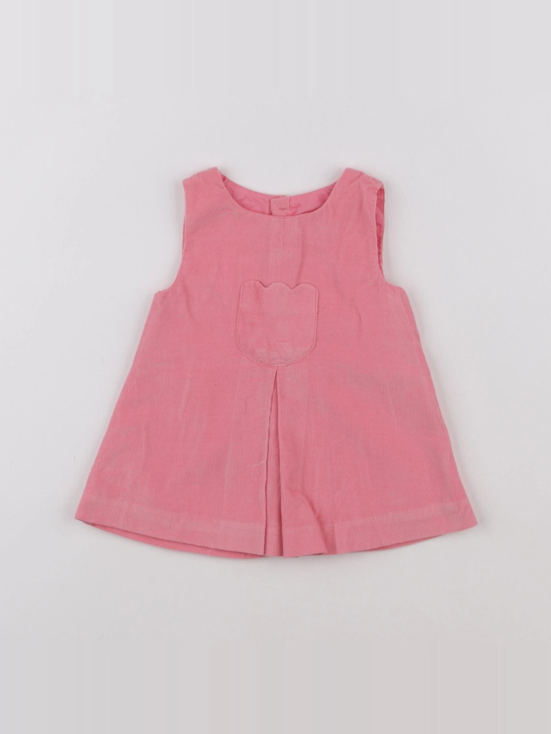 Jacadi - robe rose - 3 mois