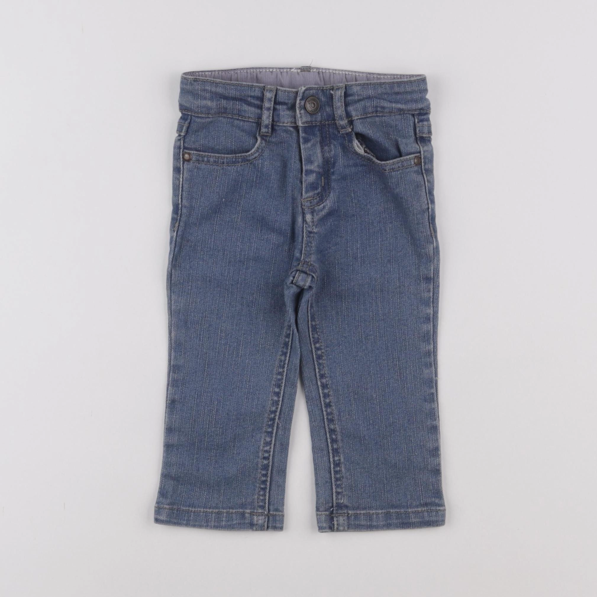 Jacadi - jean bleu - 12 mois