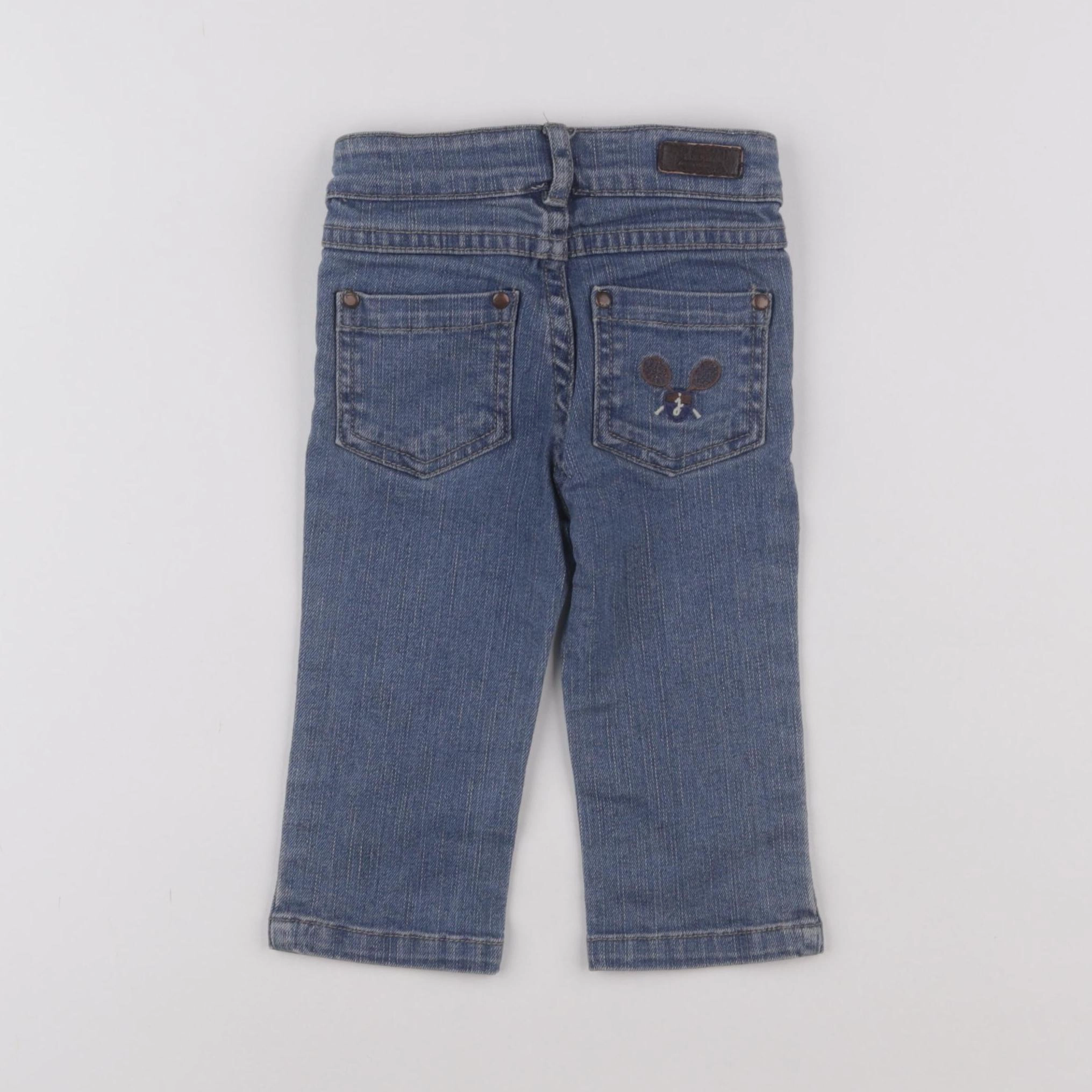 Jacadi - jean bleu - 12 mois