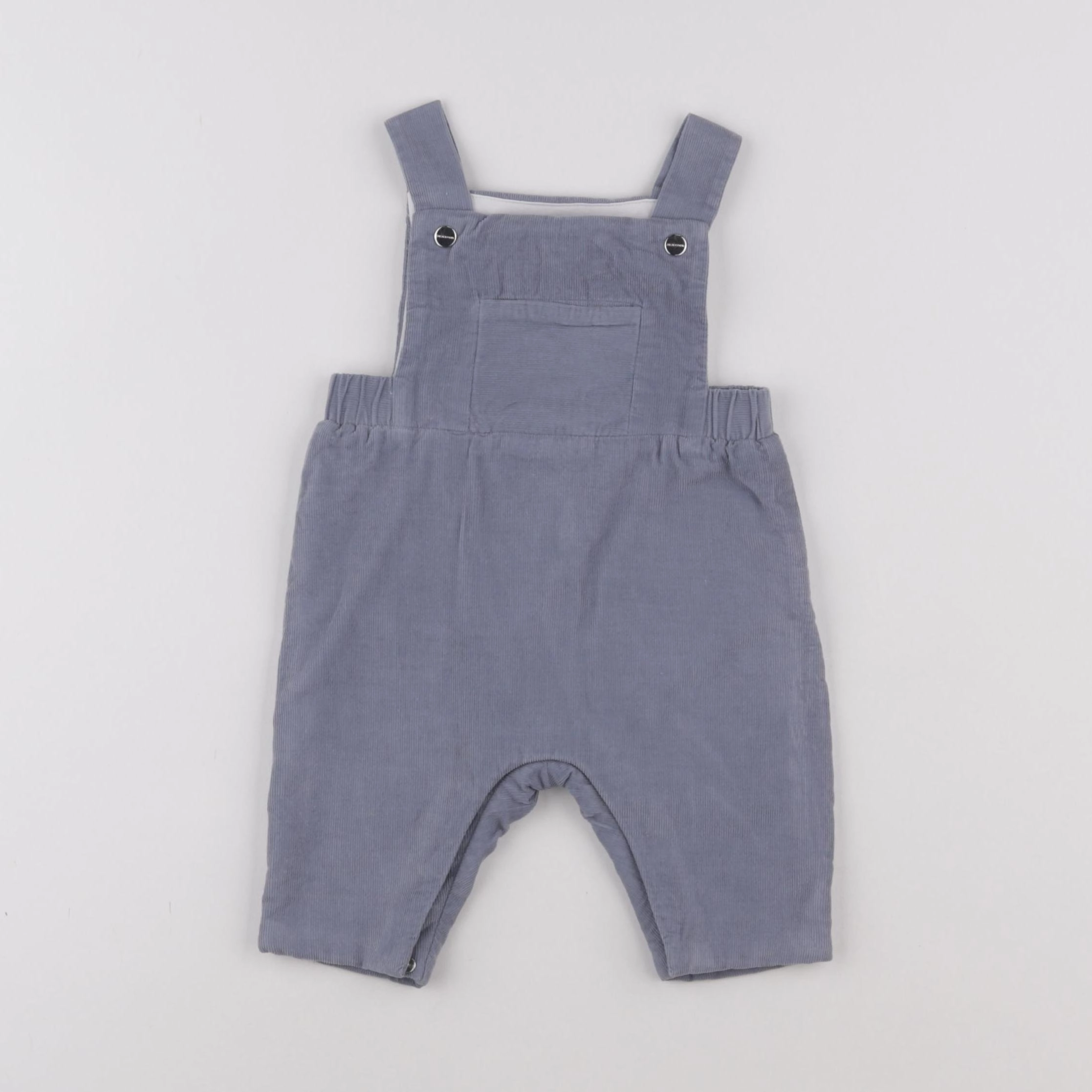 Jacadi - salopette doublé gris - 3 mois