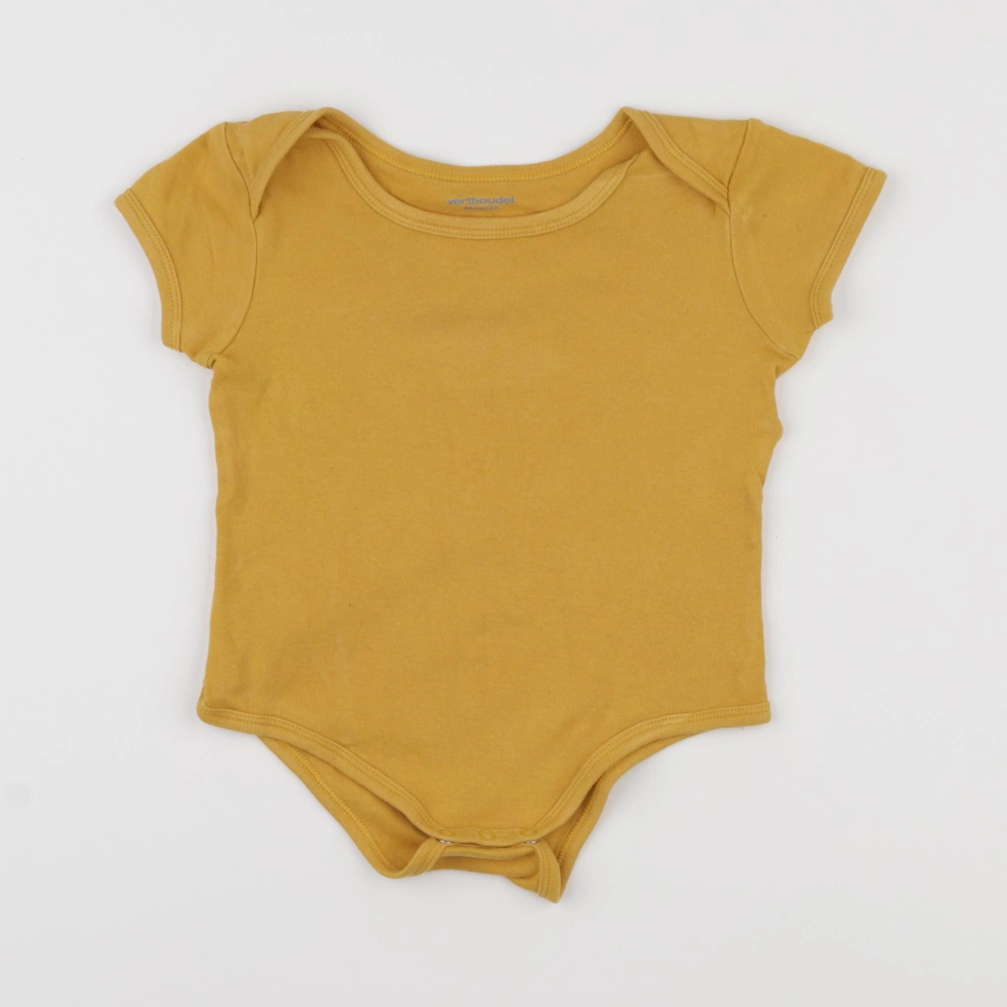 Vertbaudet - body jaune - 18 mois à 2 ans