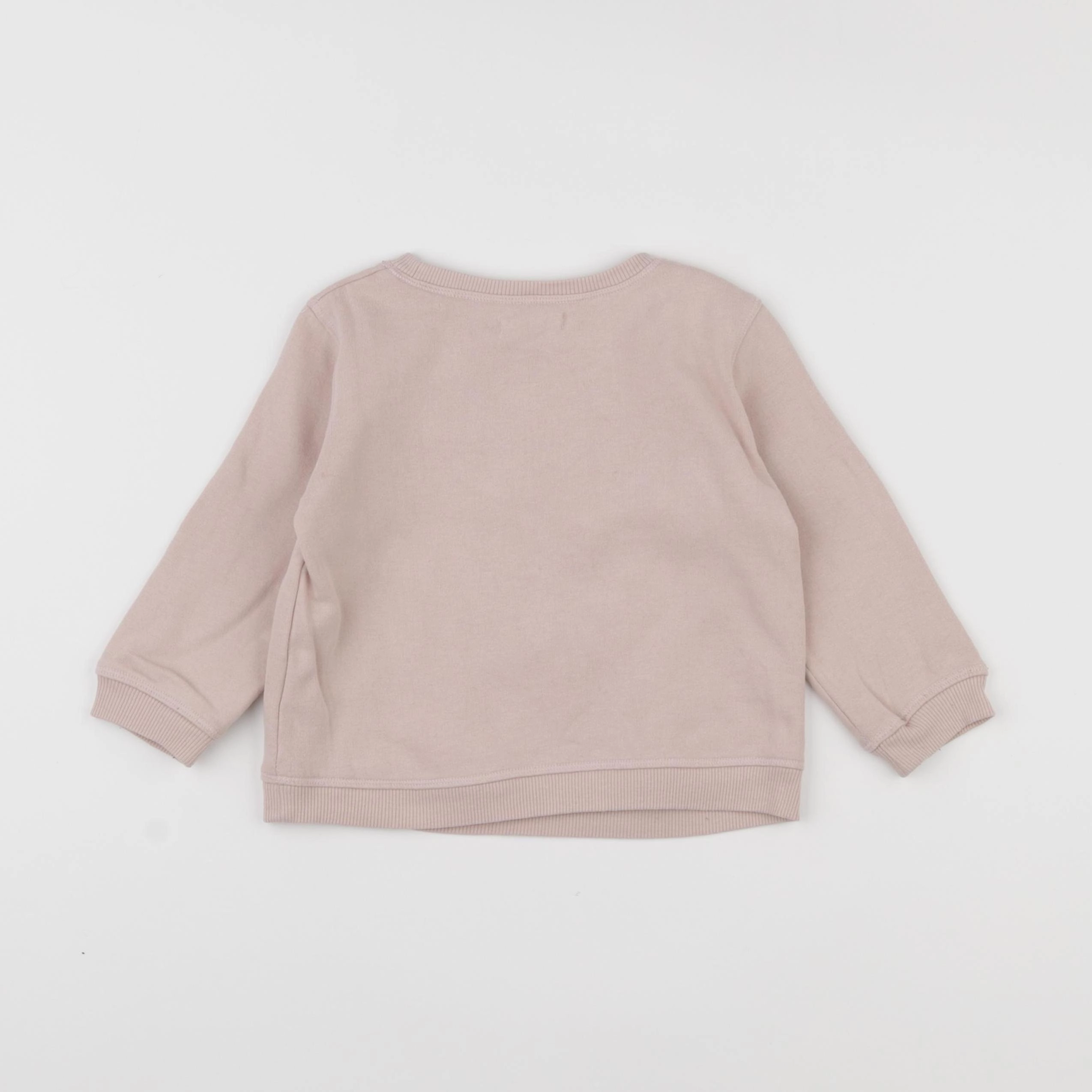Vertbaudet - sweat rose - 2 ans