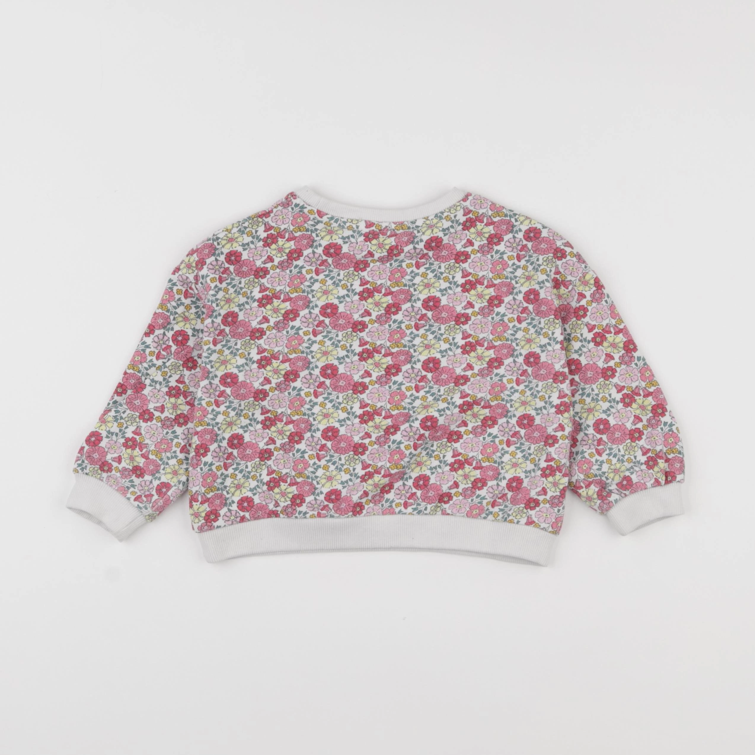 Vertbaudet - sweat rose - 2 ans