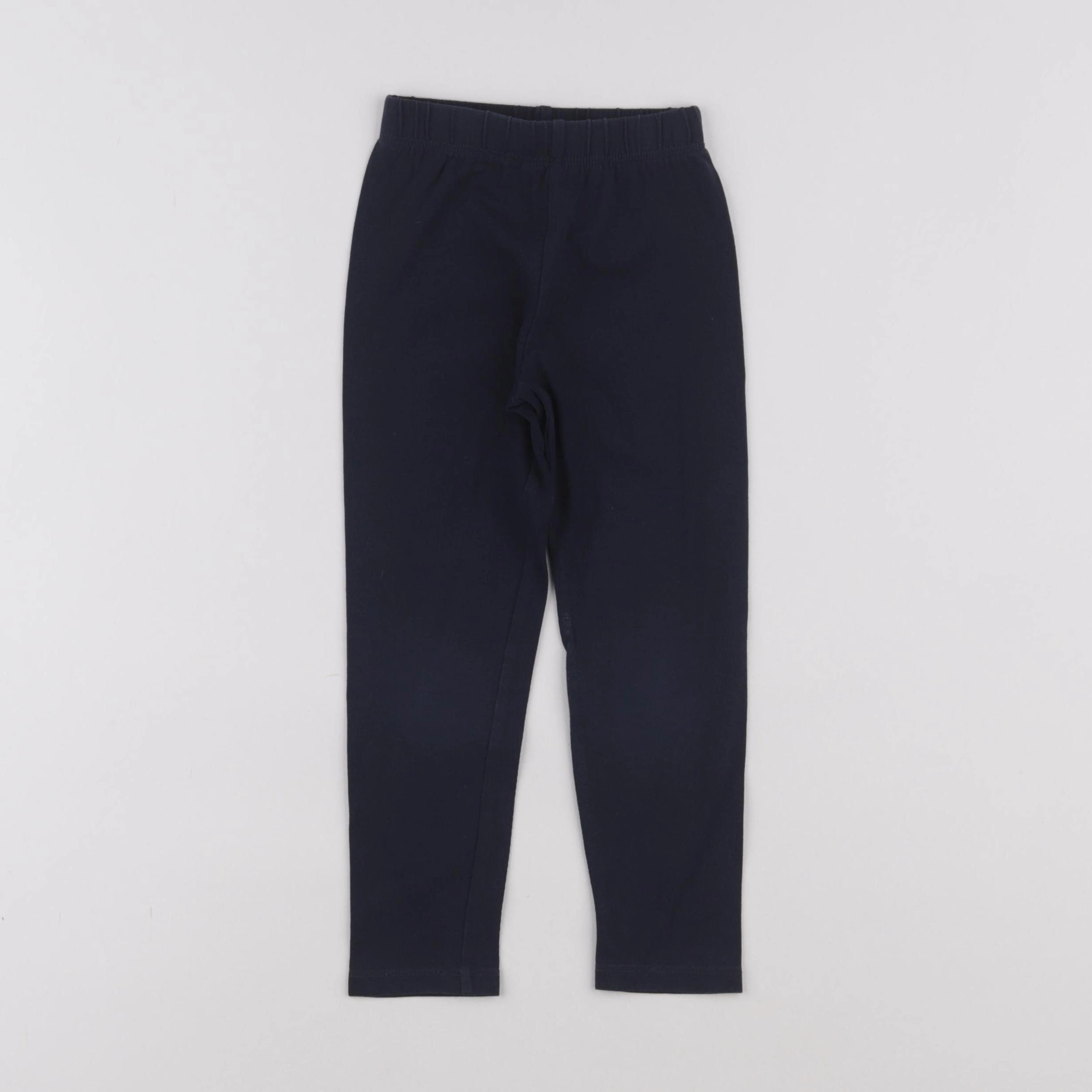 Vertbaudet - legging bleu - 4 ans