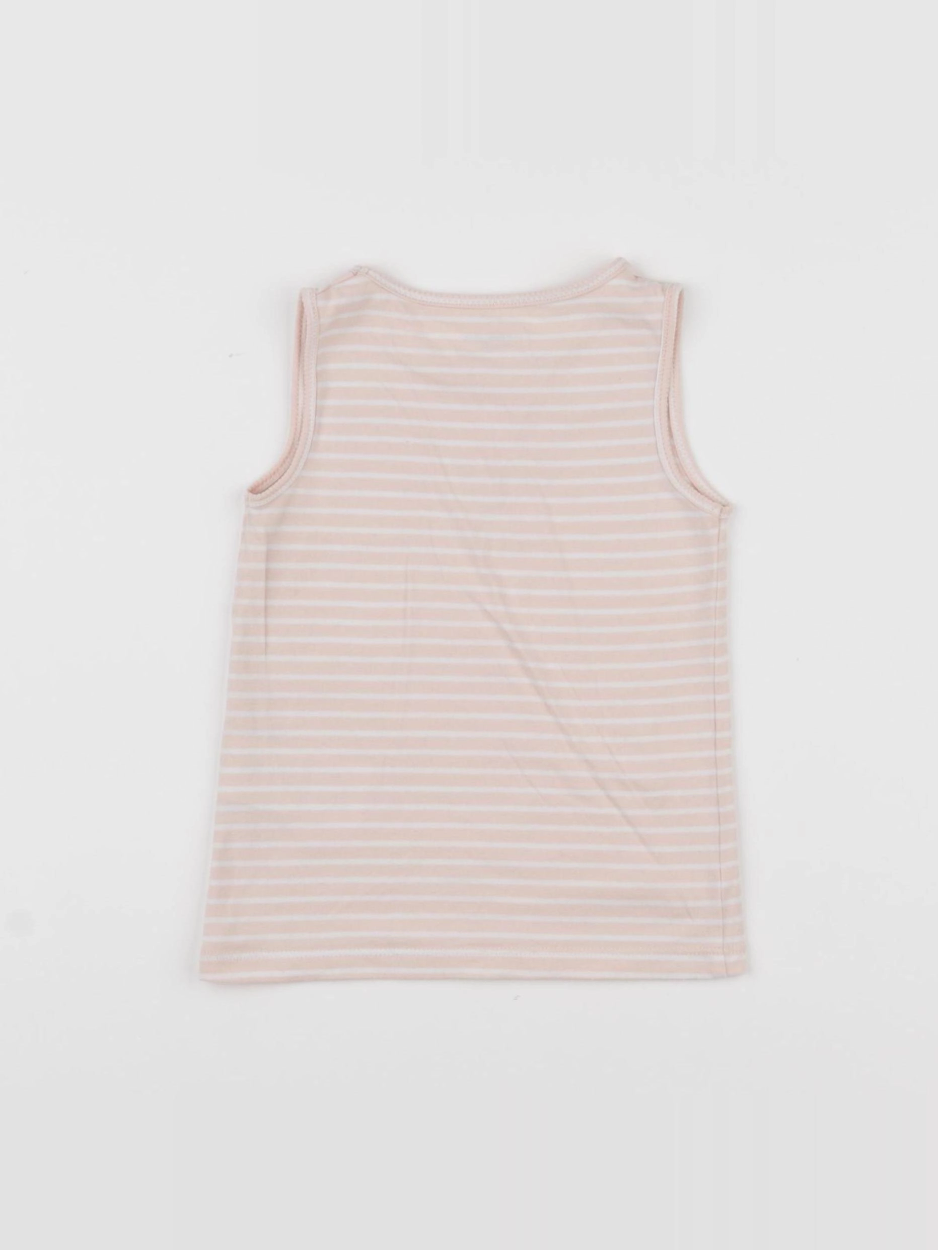 Vertbaudet - maillot de corps rose - 2 ans