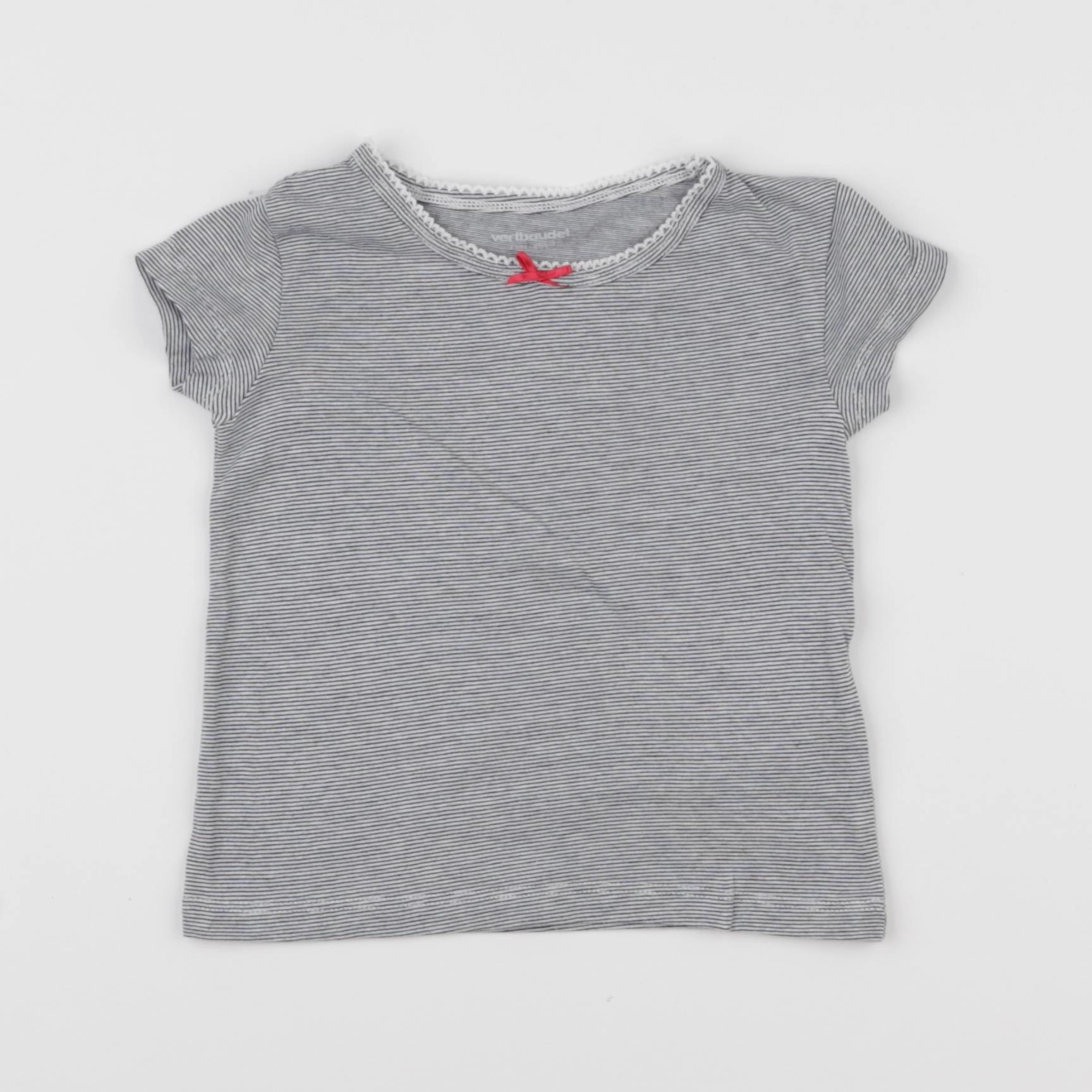 Vertbaudet - maillot de corps bleu - 2 ans