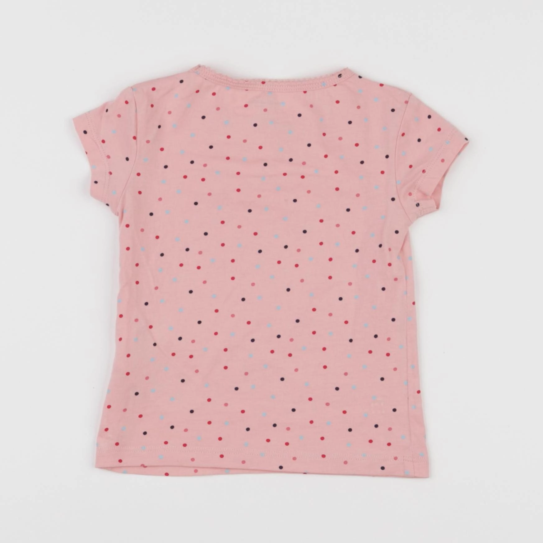 Vertbaudet - maillot de corps rose - 2 ans