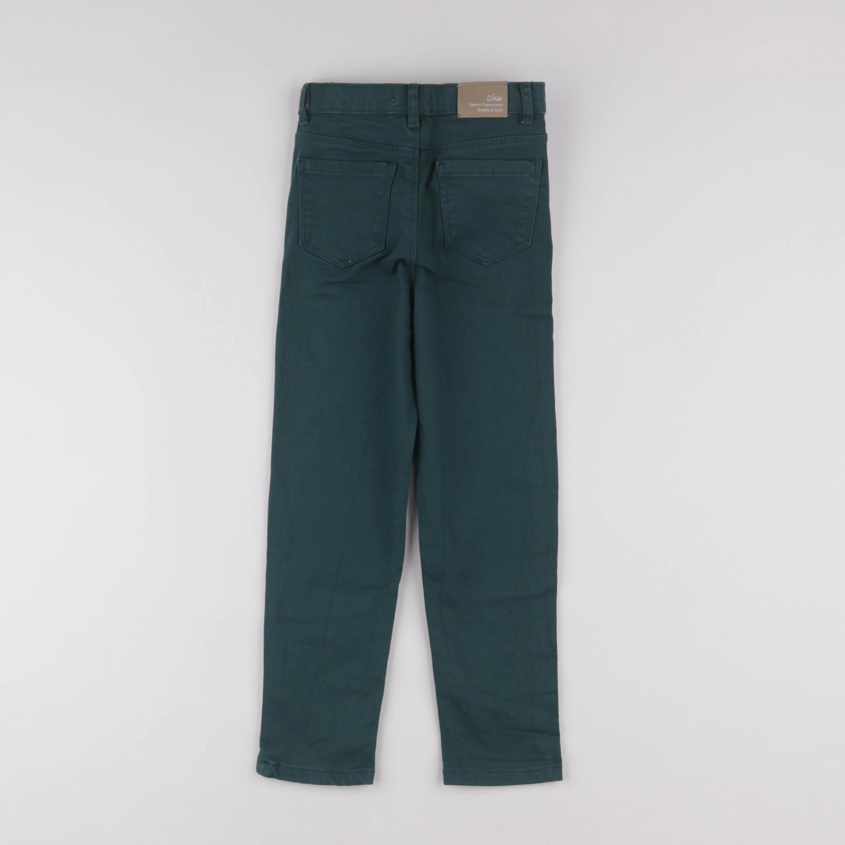Vertbaudet - jean vert - 7 ans