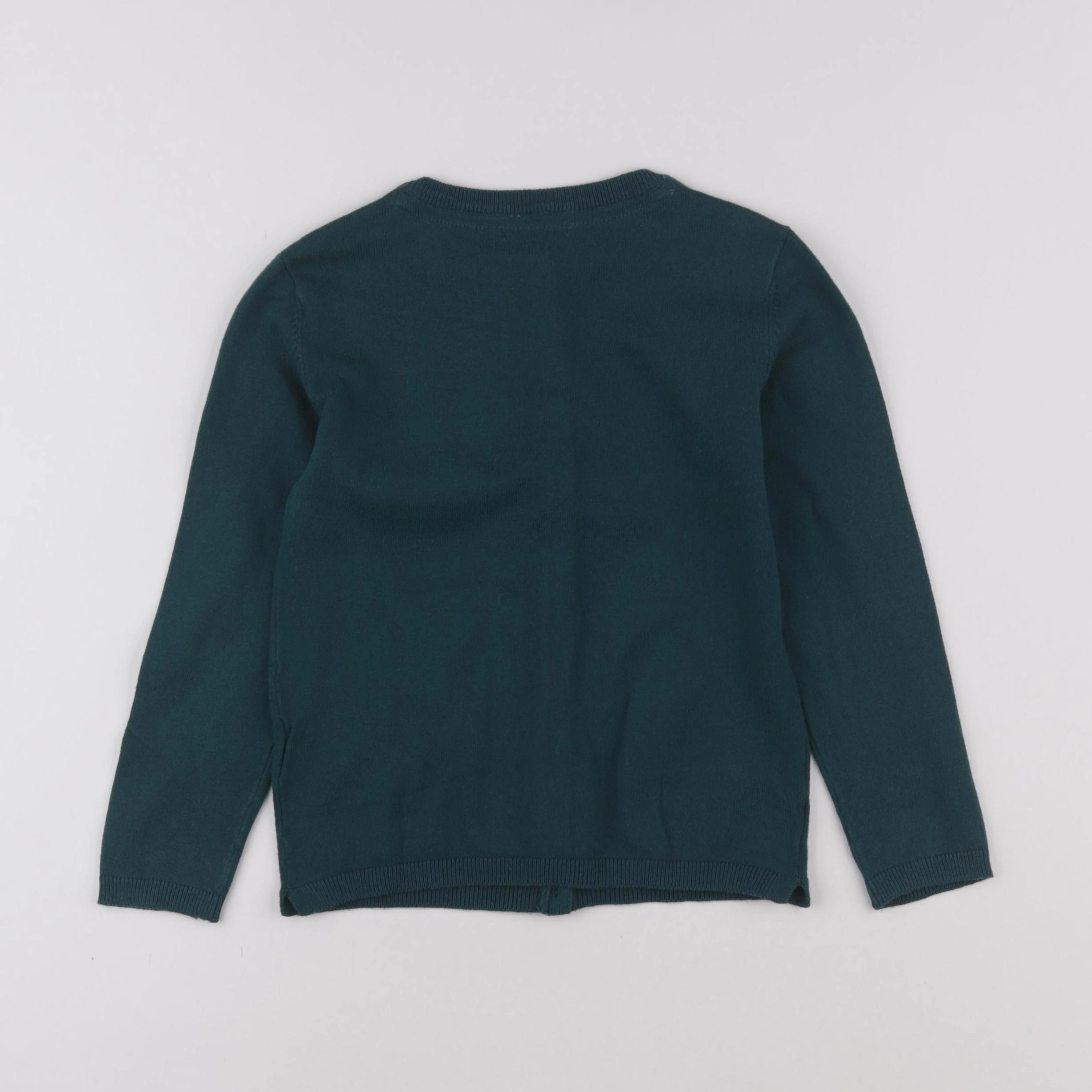 Vertbaudet - gilet vert - 6 ans