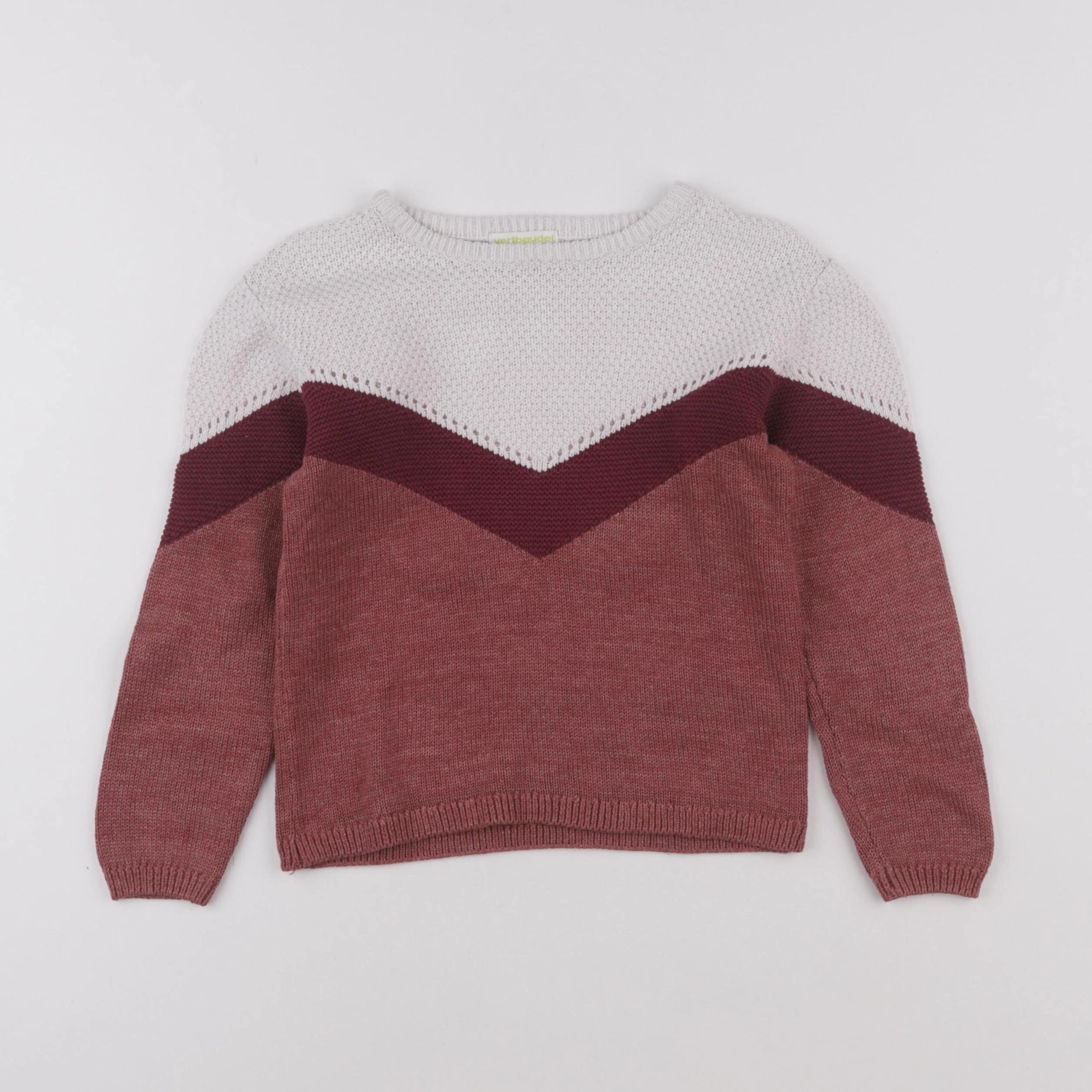 Vertbaudet - pull rose - 5 ans