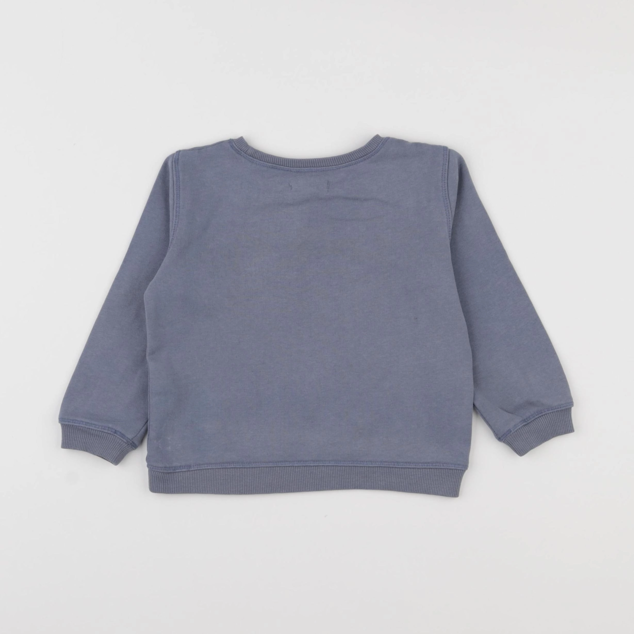 Vertbaudet - sweat bleu - 2 ans