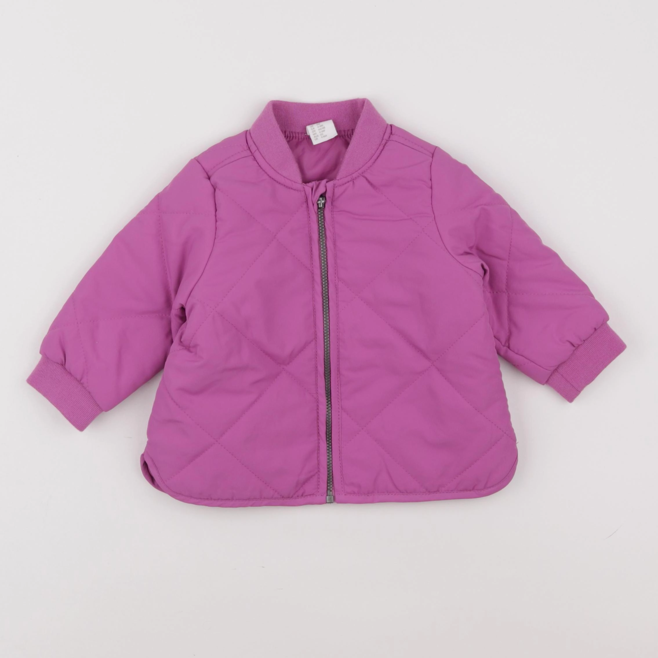 H&M - doudoune violet - 3/6 mois