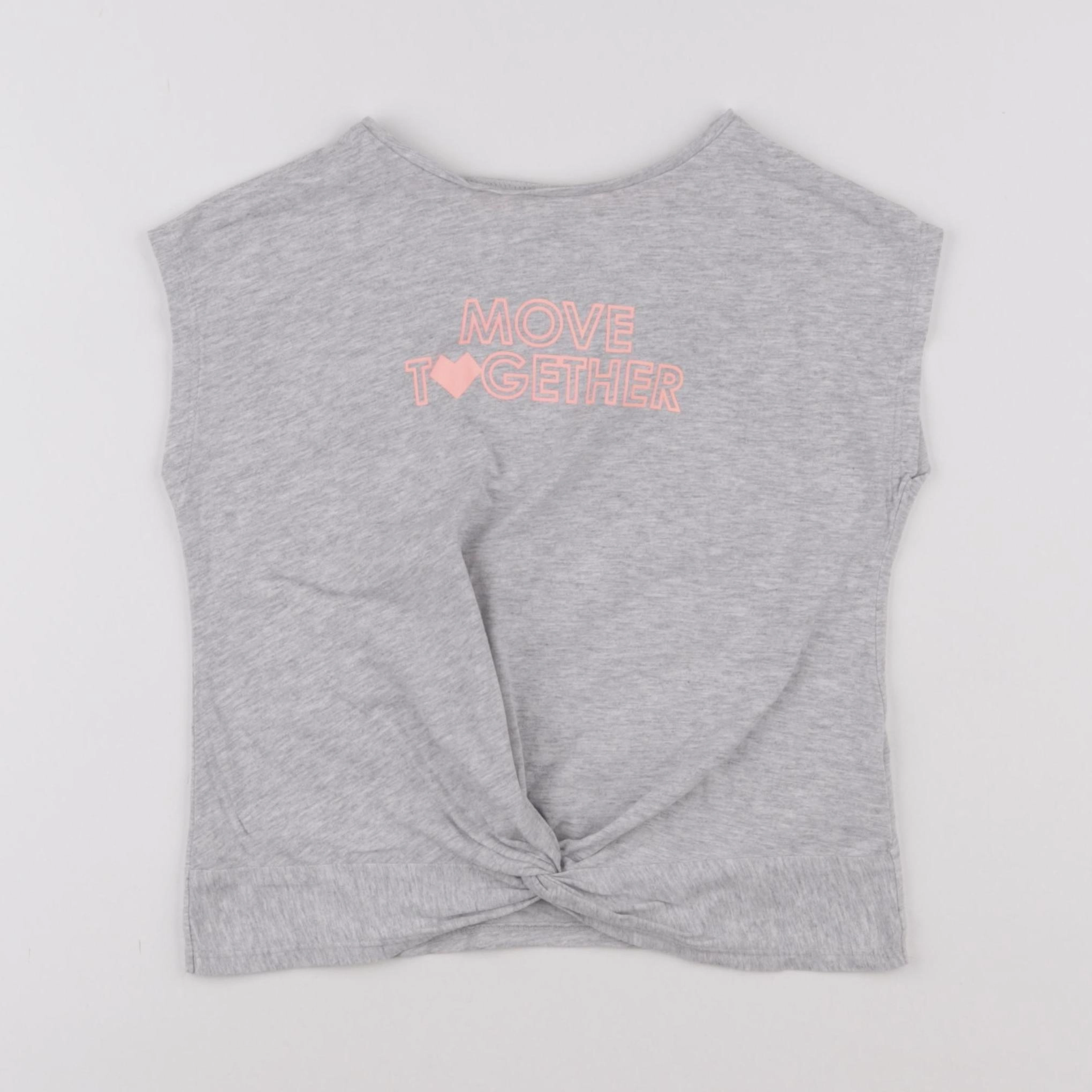 Vertbaudet - tee-shirt gris - 6 ans