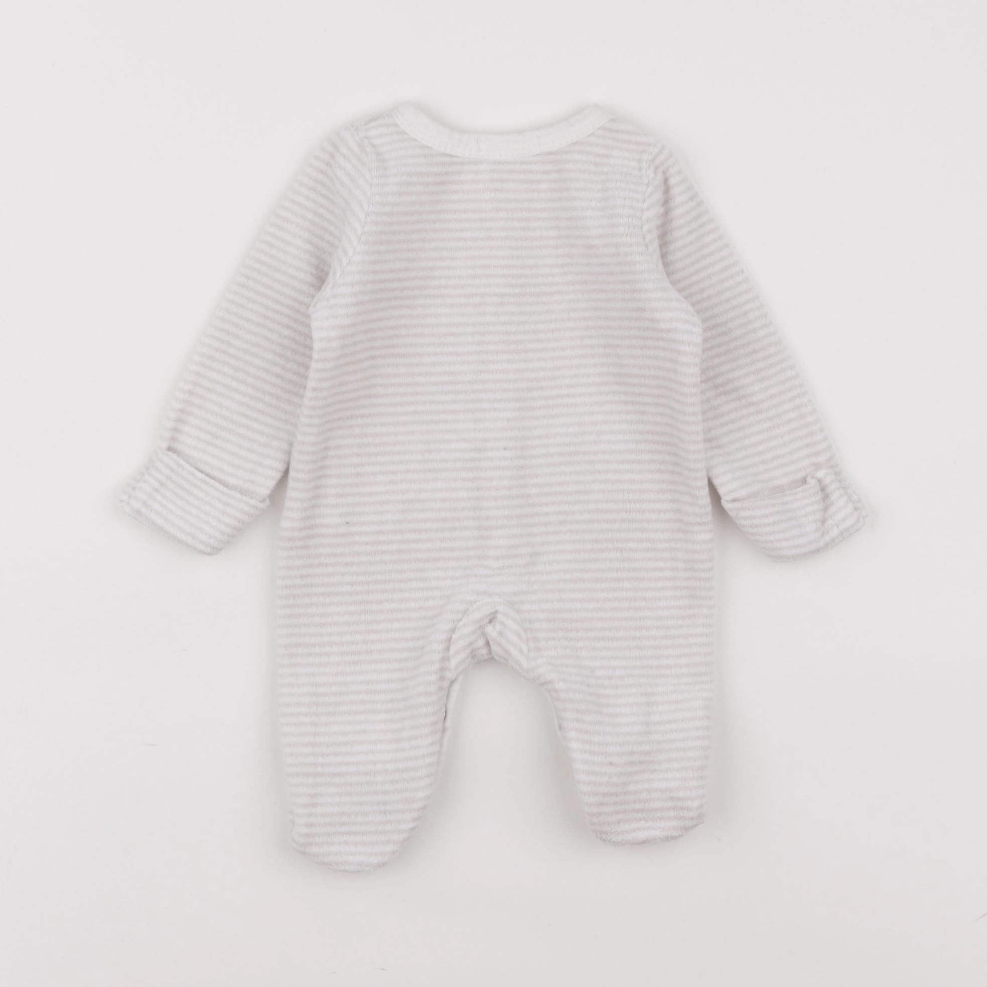 Boutchou - pyjama velours beige - 0 mois