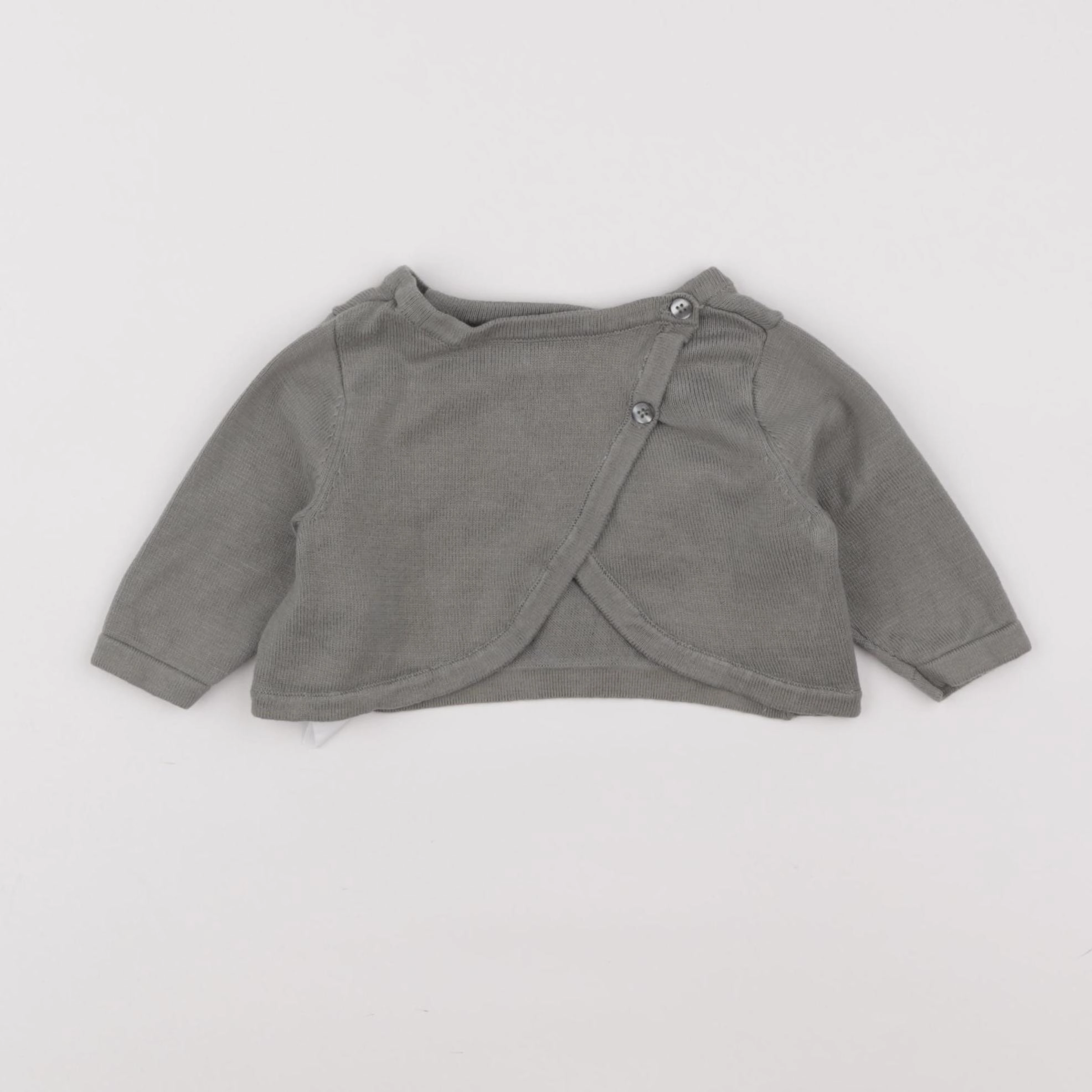 Tape à l'oeil - sweat vert - 3 mois