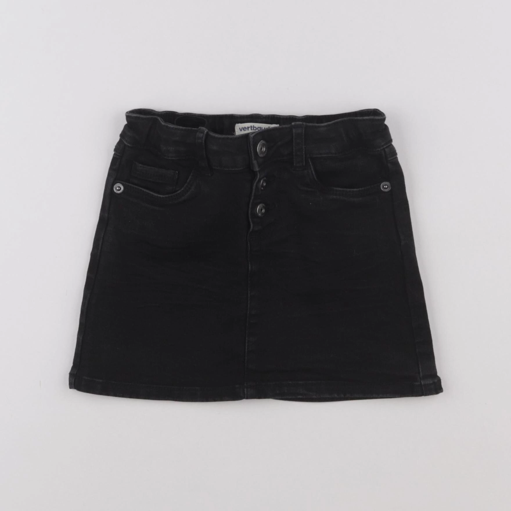 Vertbaudet - jupe noir - 4 ans