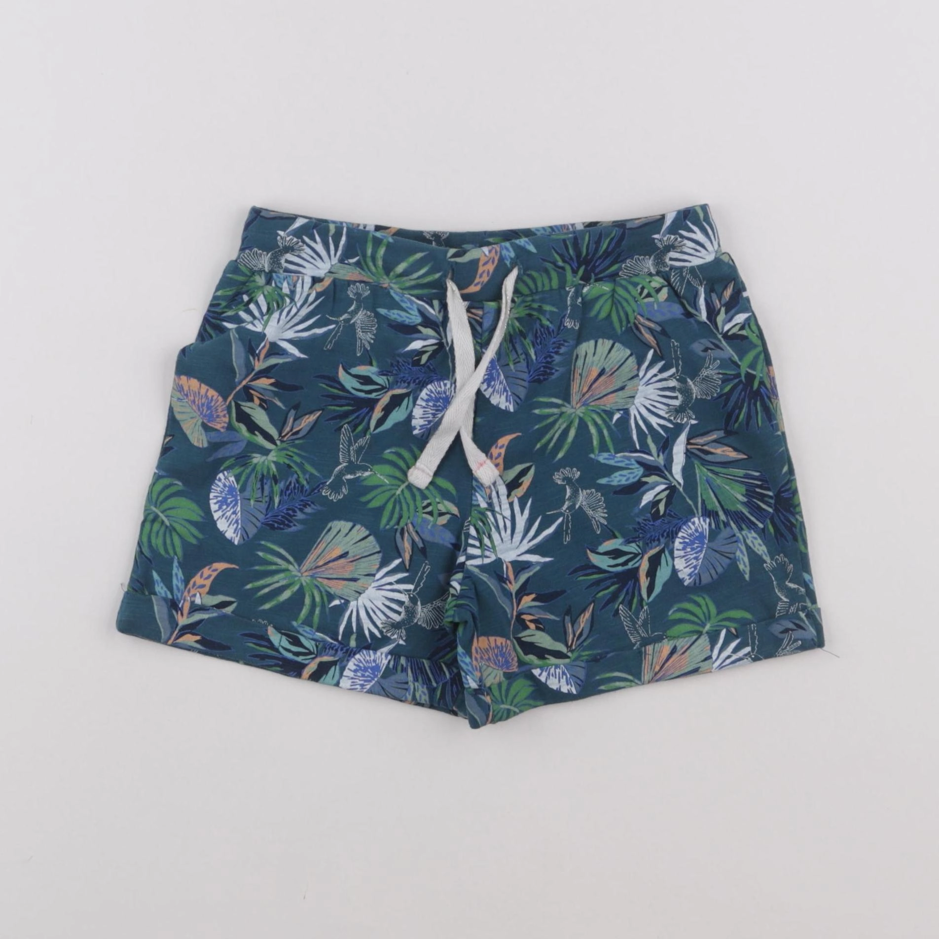Vertbaudet - short vert - 5 ans