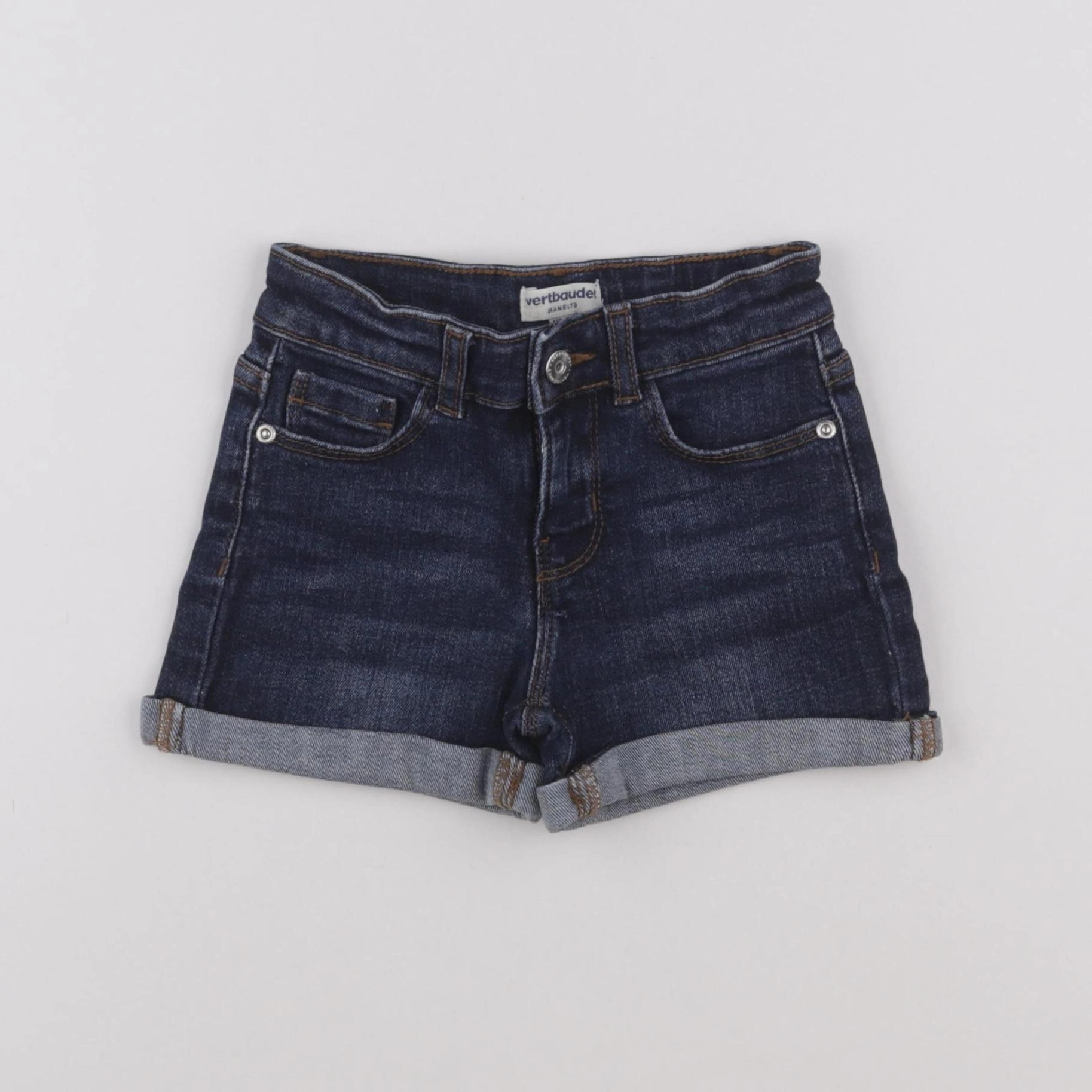 Vertbaudet - short bleu - 5 ans