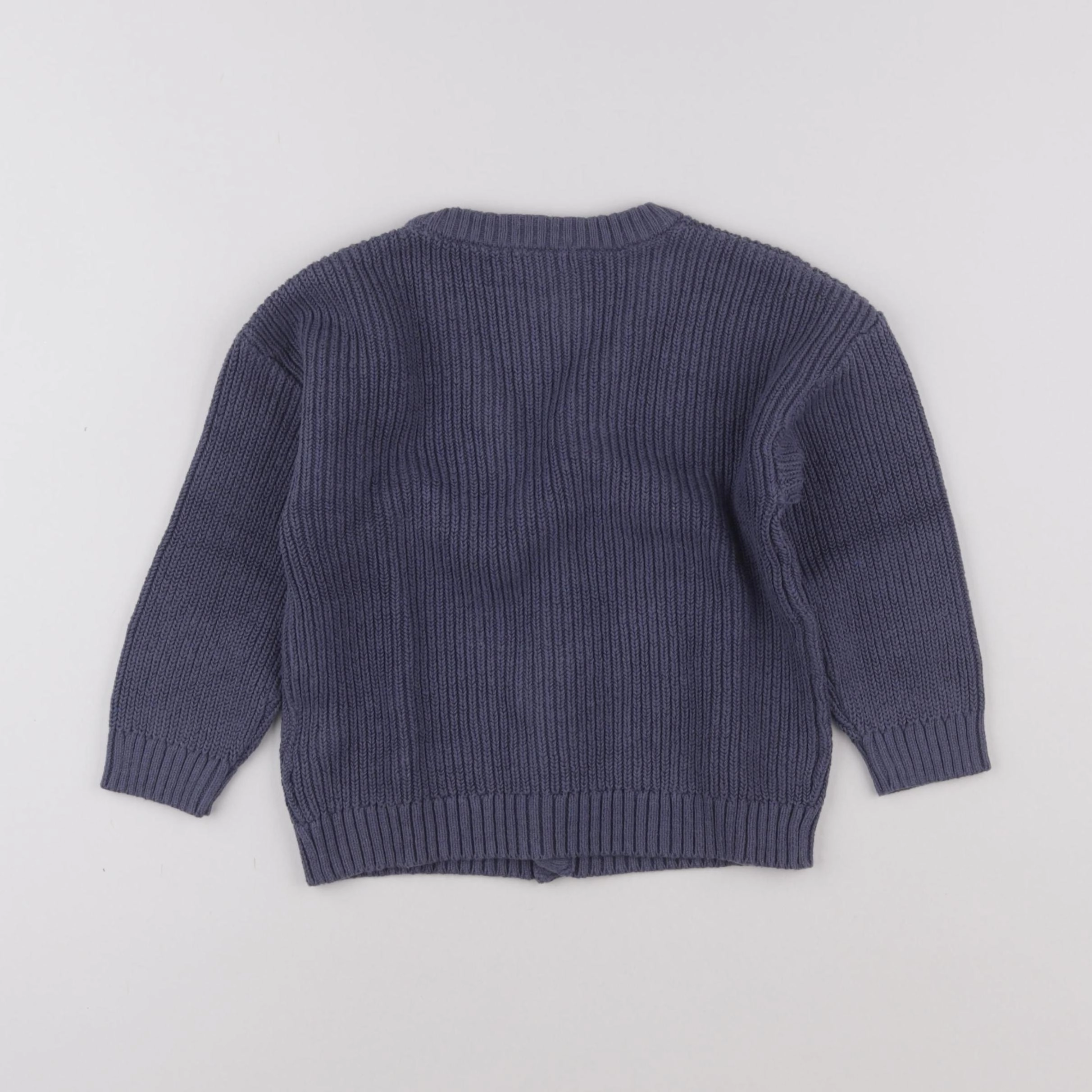 Vertbaudet - gilet bleu - 3 ans