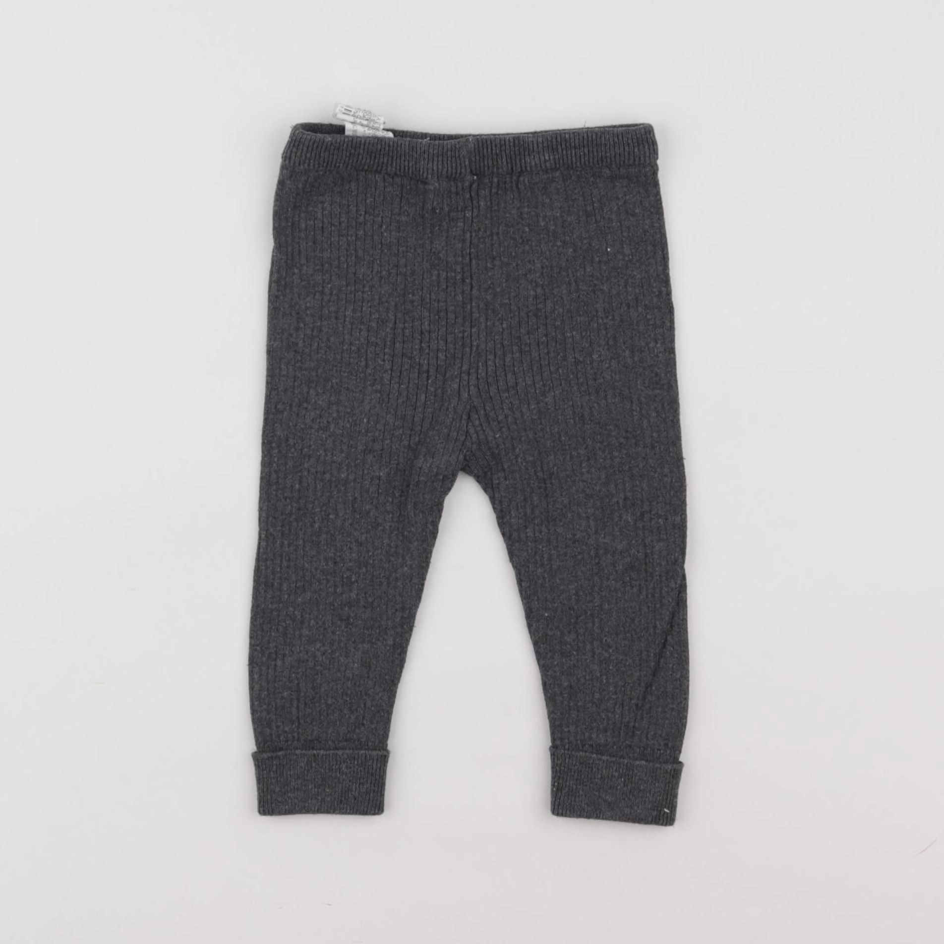Zara - legging gris - 6/9 mois