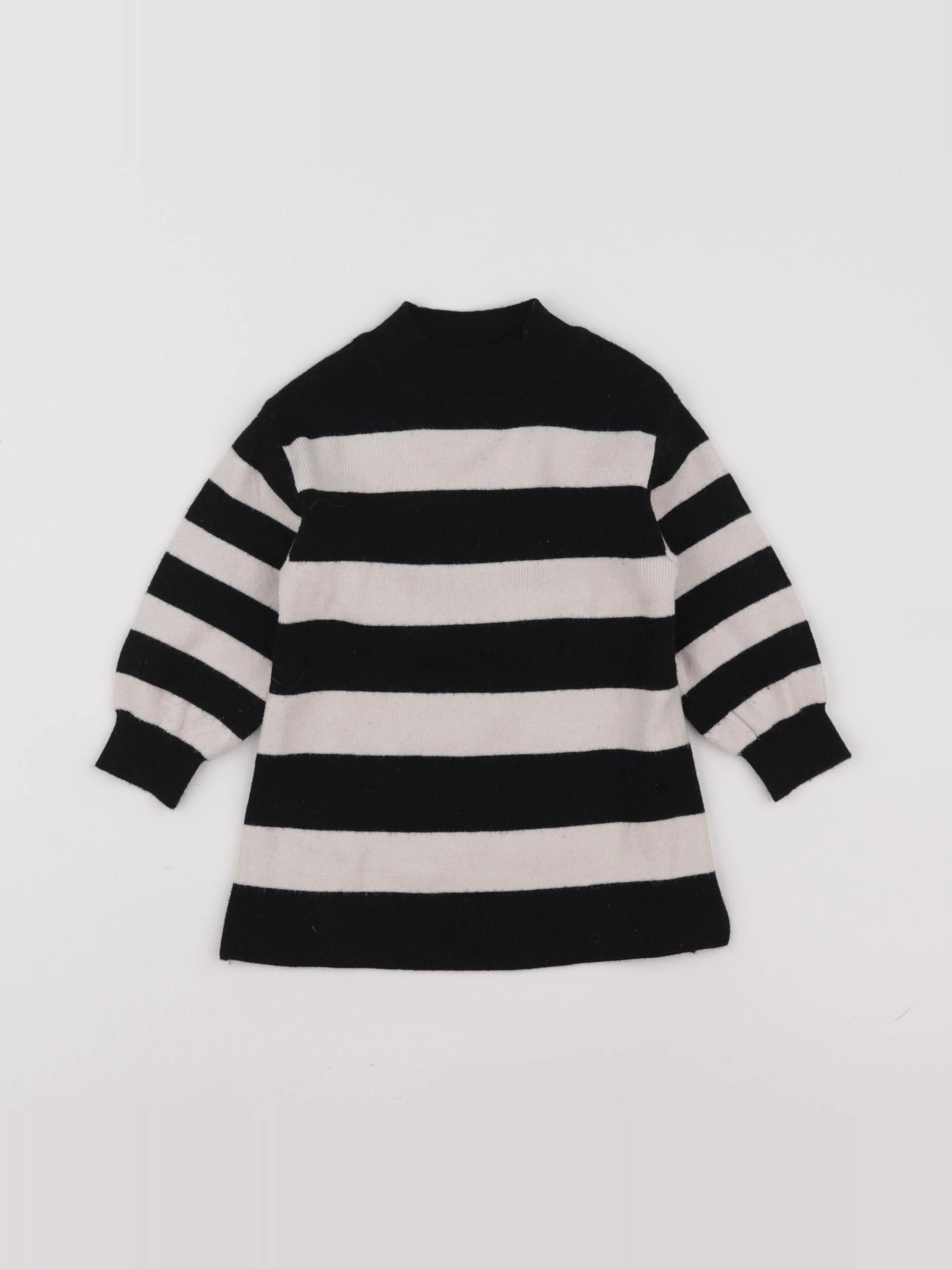 Zara - robe noir - 9/12 mois