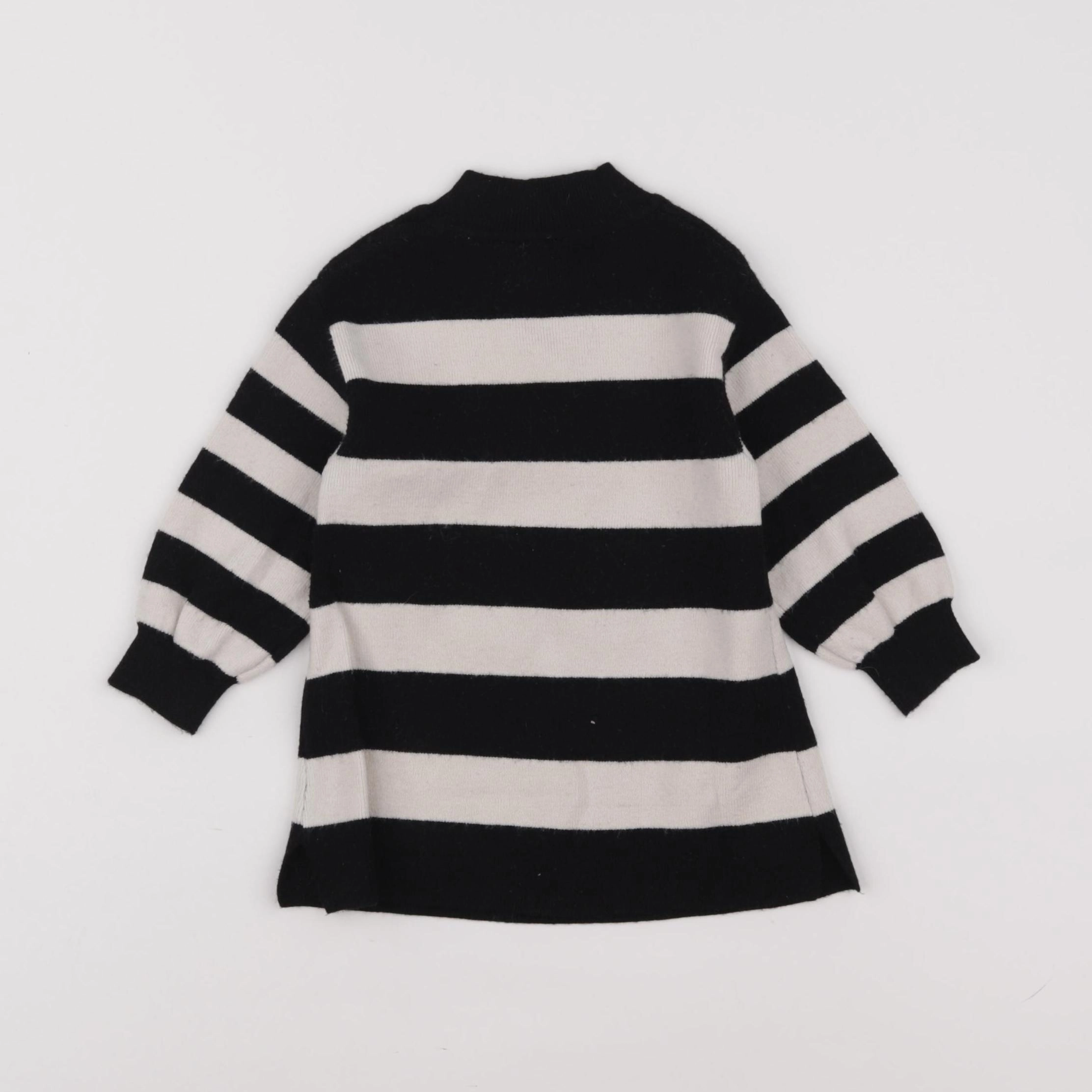 Zara - robe noir - 9/12 mois