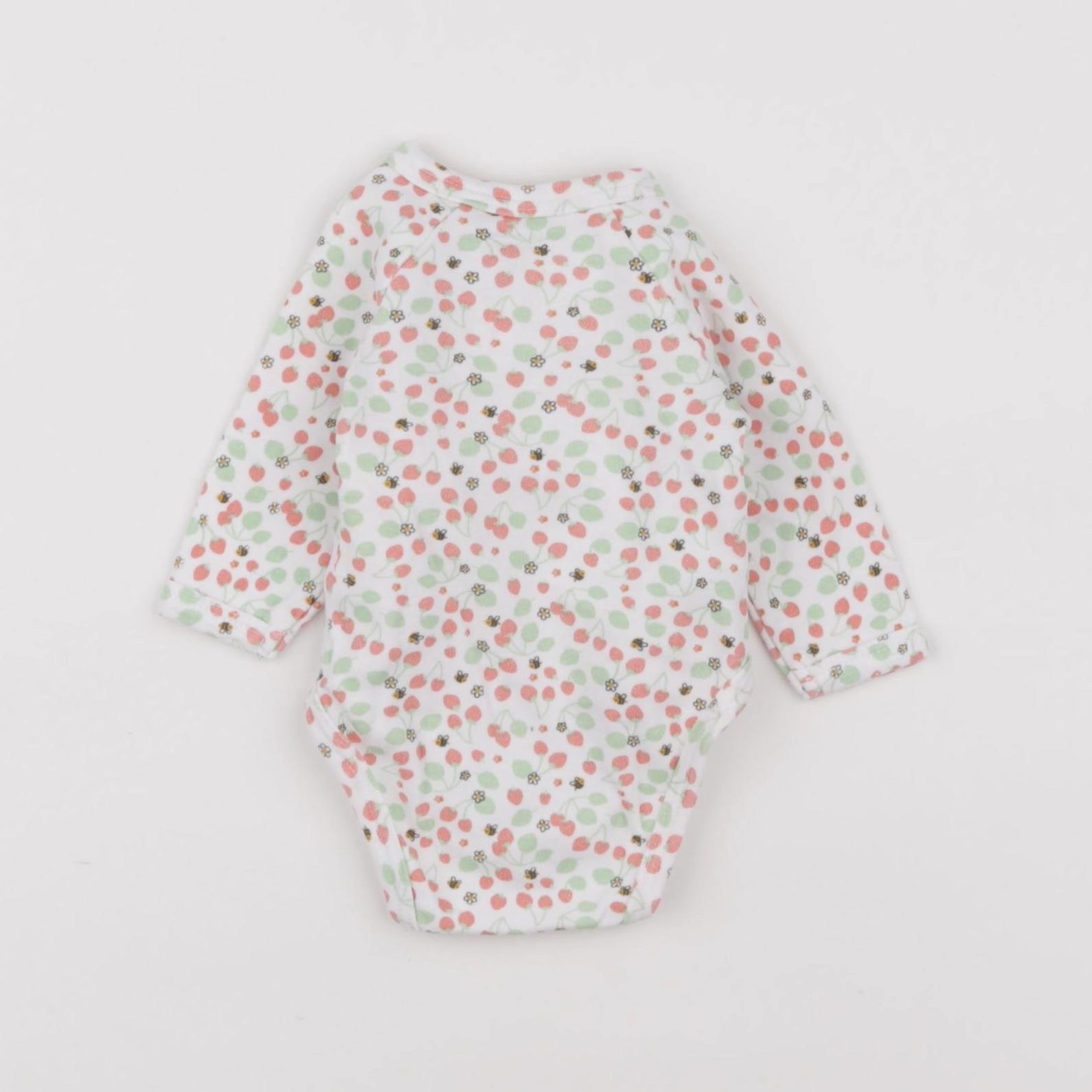 Vertbaudet - body blanc - 1 mois