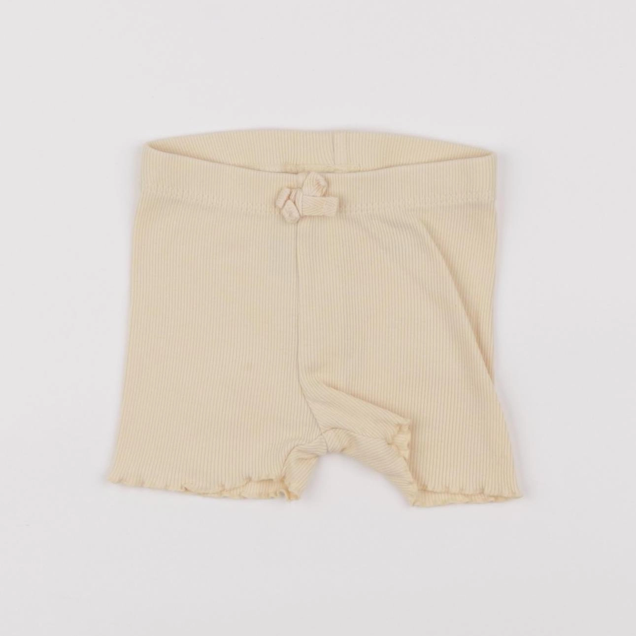 H&M - legging court jaune - 3 mois