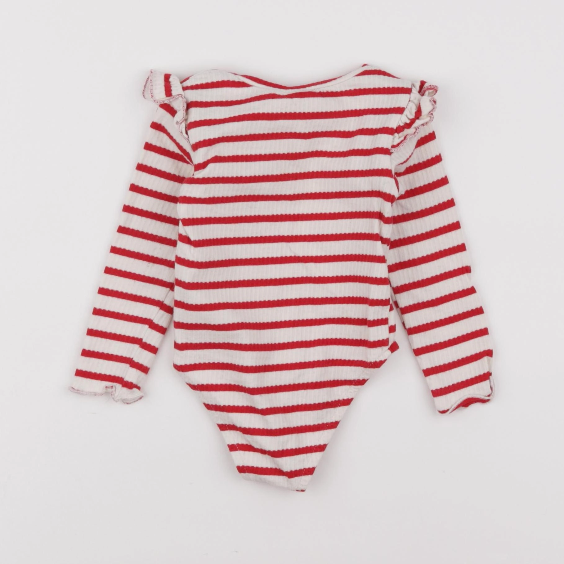 Zara - body tee-shirt rouge - 9/12 mois