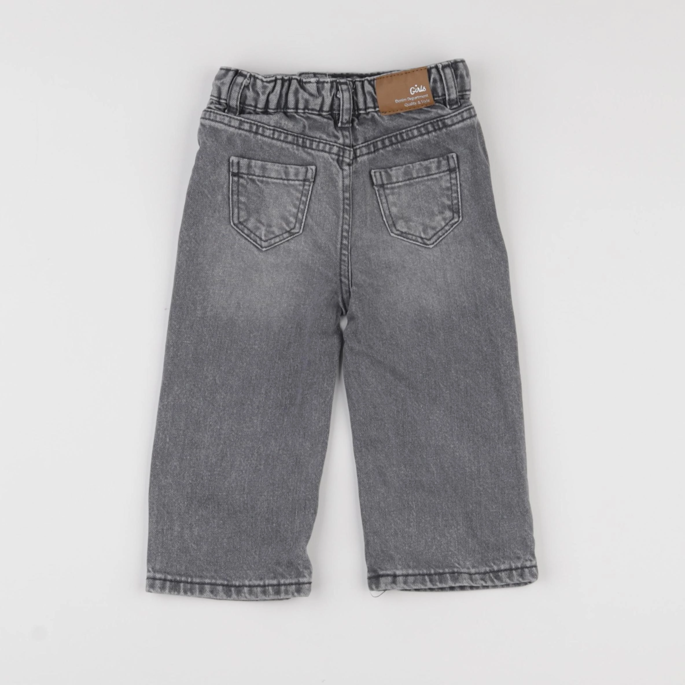 Vertbaudet - jean gris - 2 ans