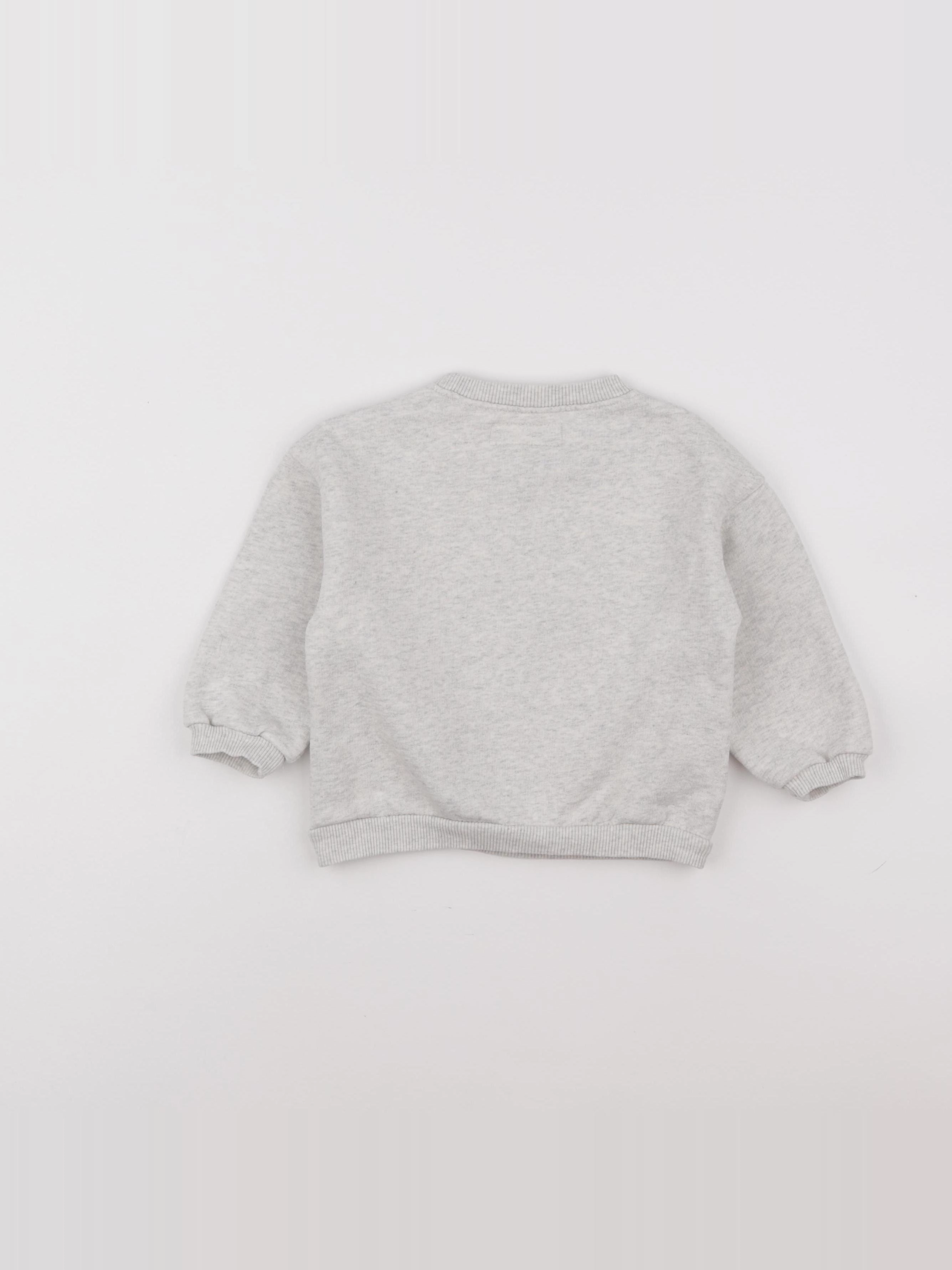 Zara - sweat gris - 2 ans