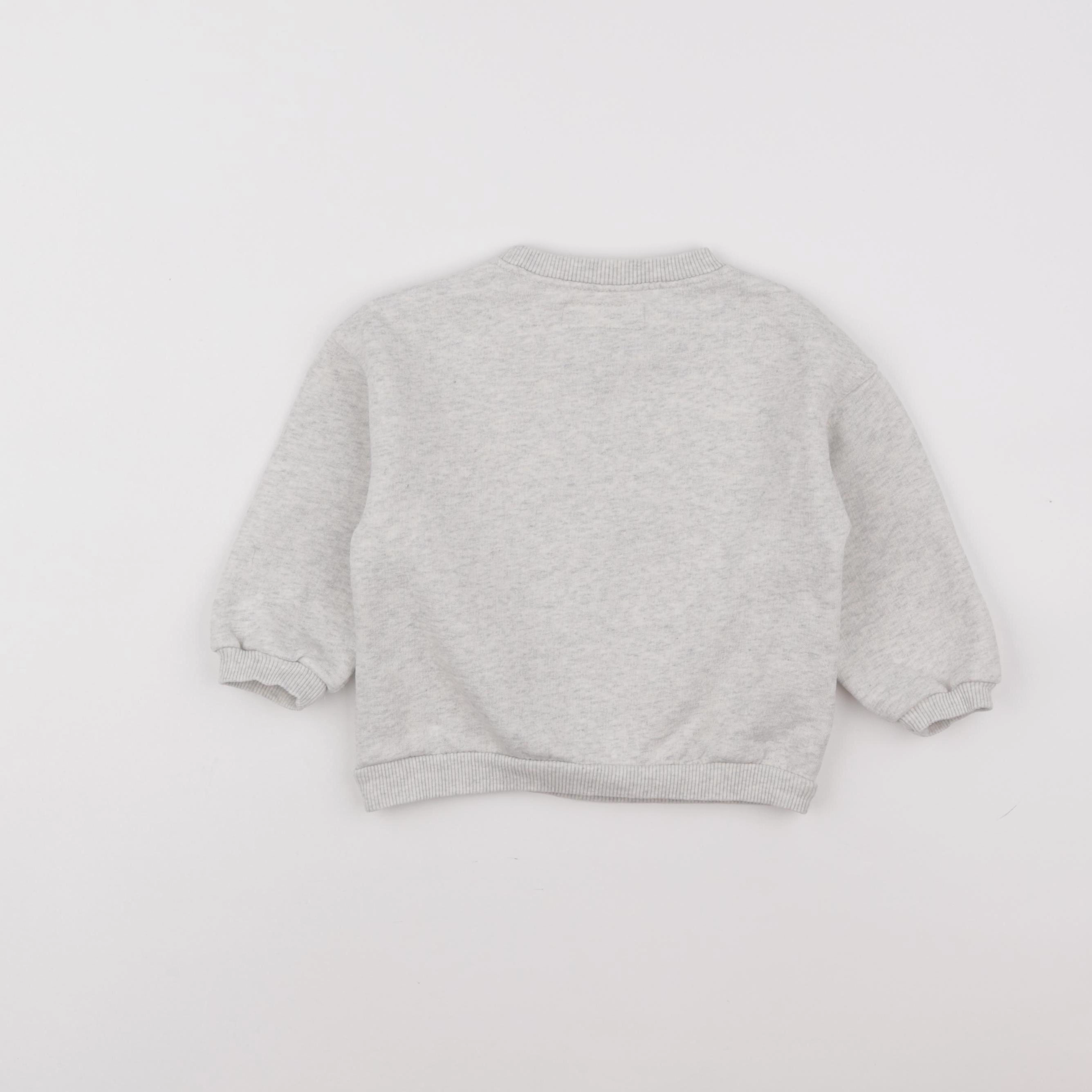 Zara - sweat gris - 2 ans