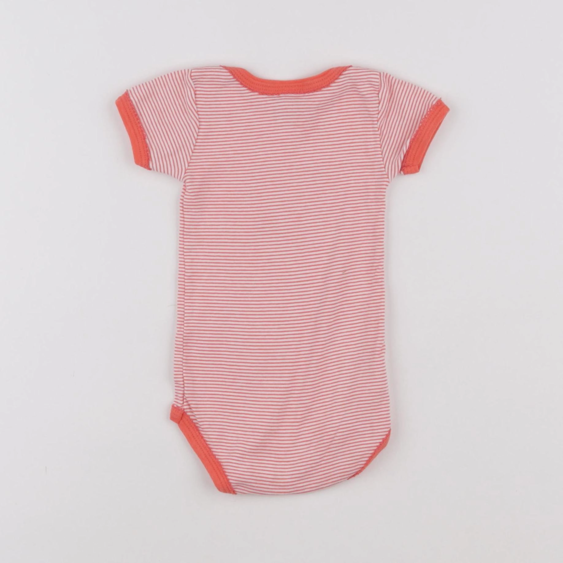 Petit Bateau - body rose - 6 mois