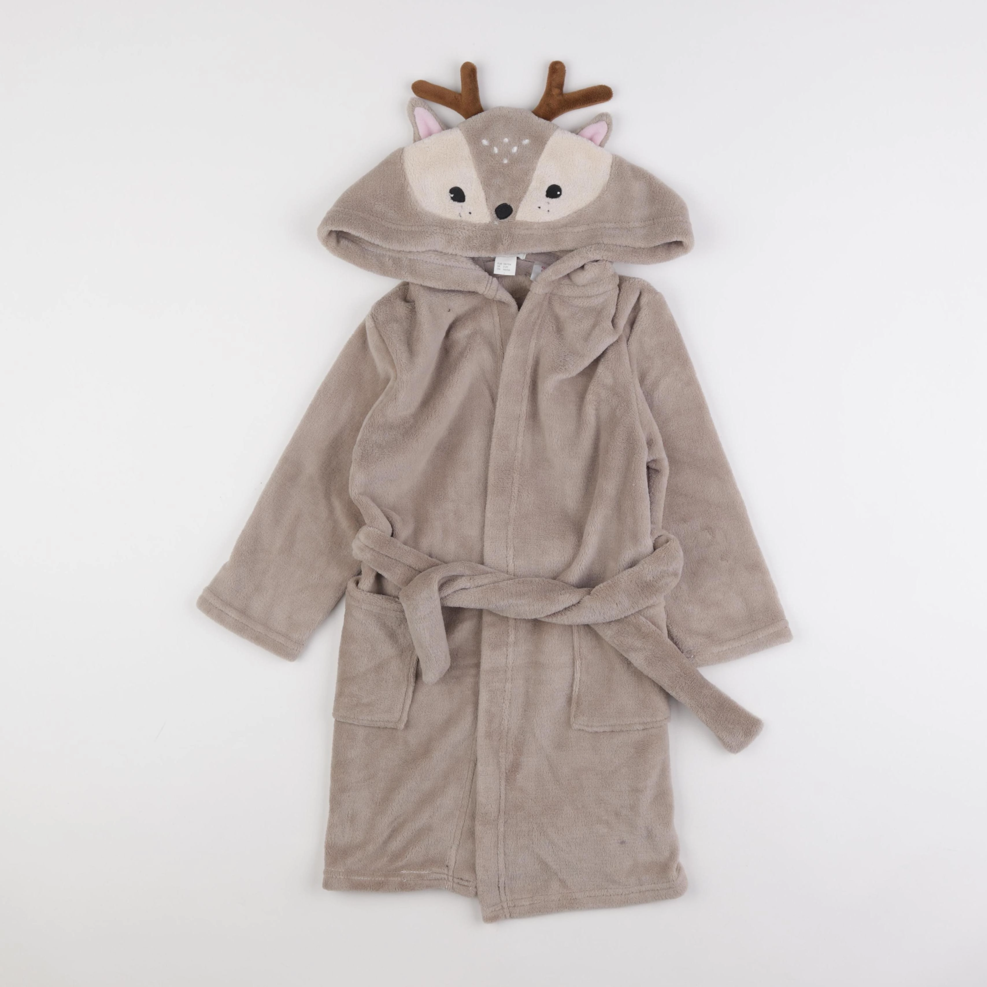 Zara - robe de chambre gris - 2/4 ans