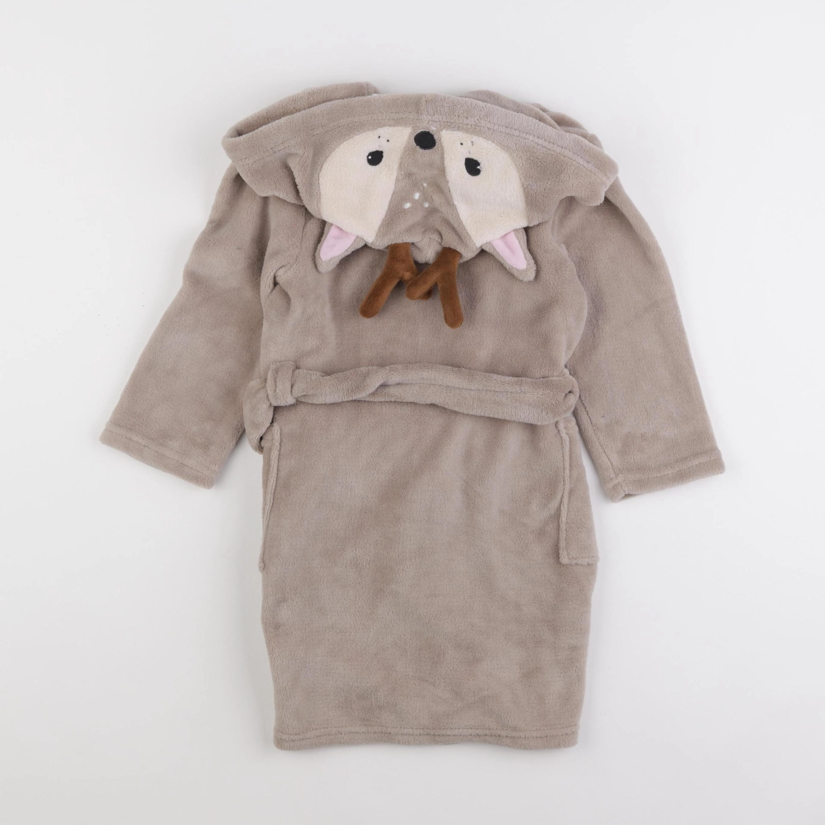 Zara - robe de chambre gris - 2/4 ans