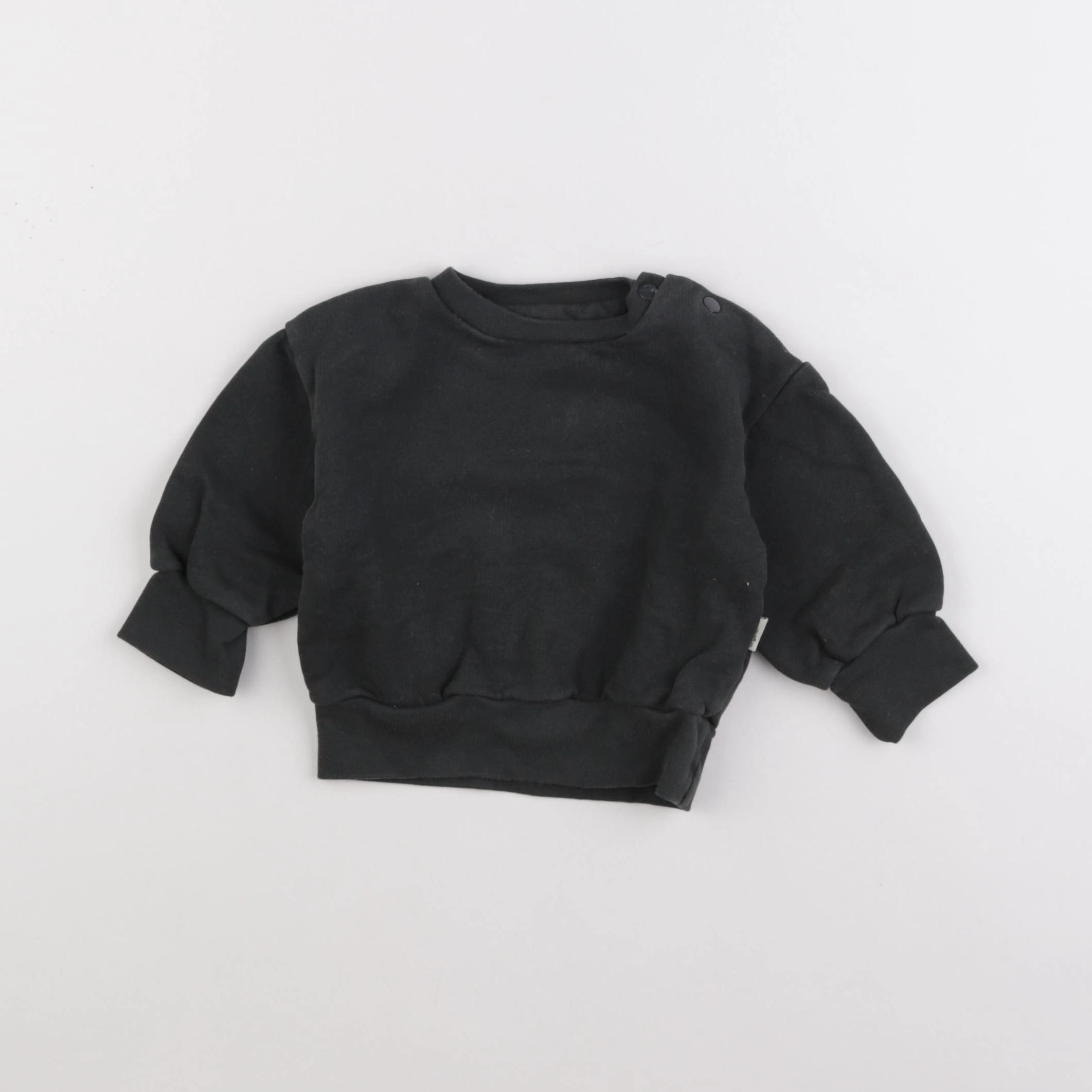 Poudre Organic - sweat gris - 6 mois