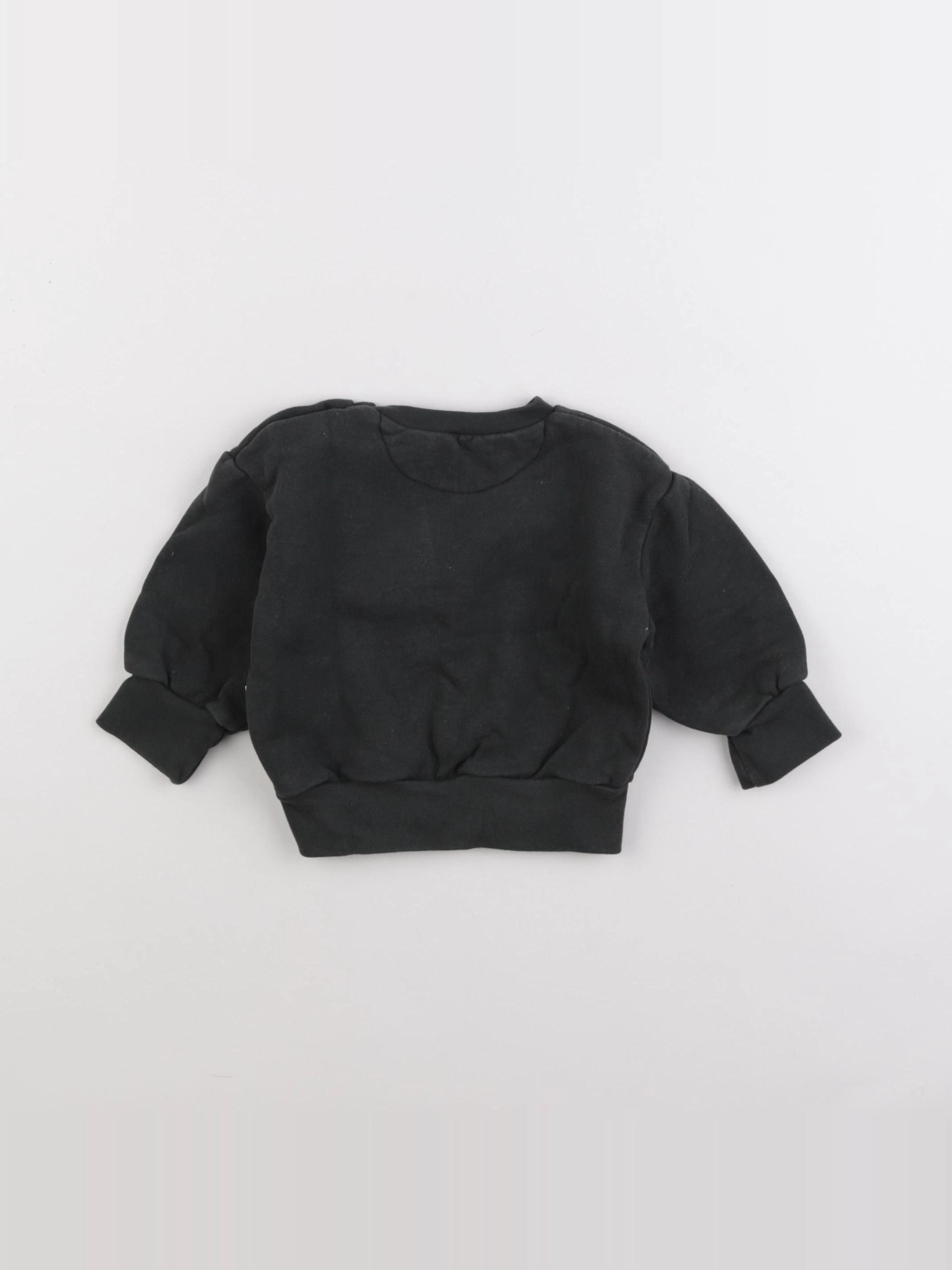 Poudre Organic - sweat gris - 6 mois