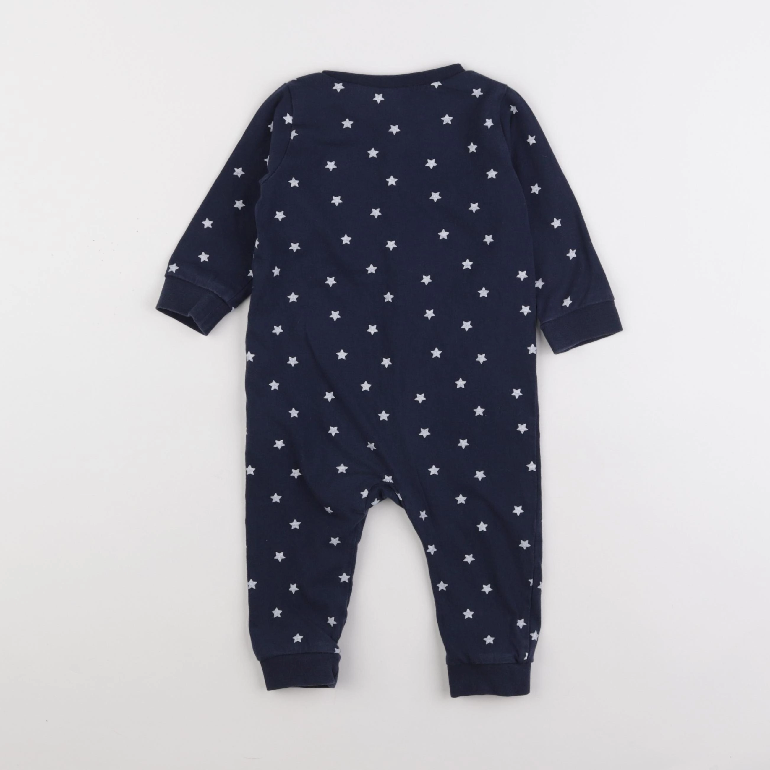 H&M - combinaison bleu - 6/9 mois