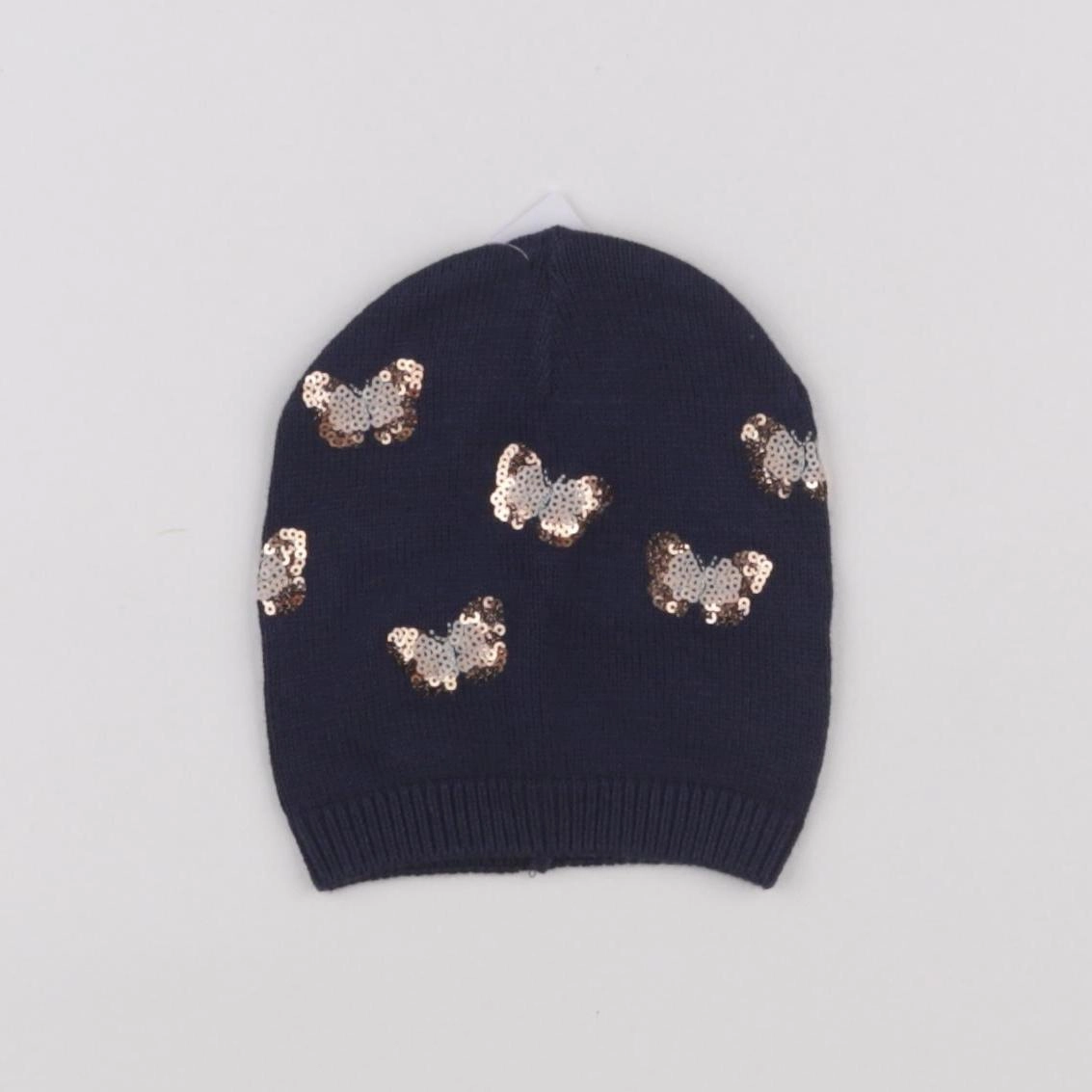 Vertbaudet - bonnet bleu - 2/3 ans