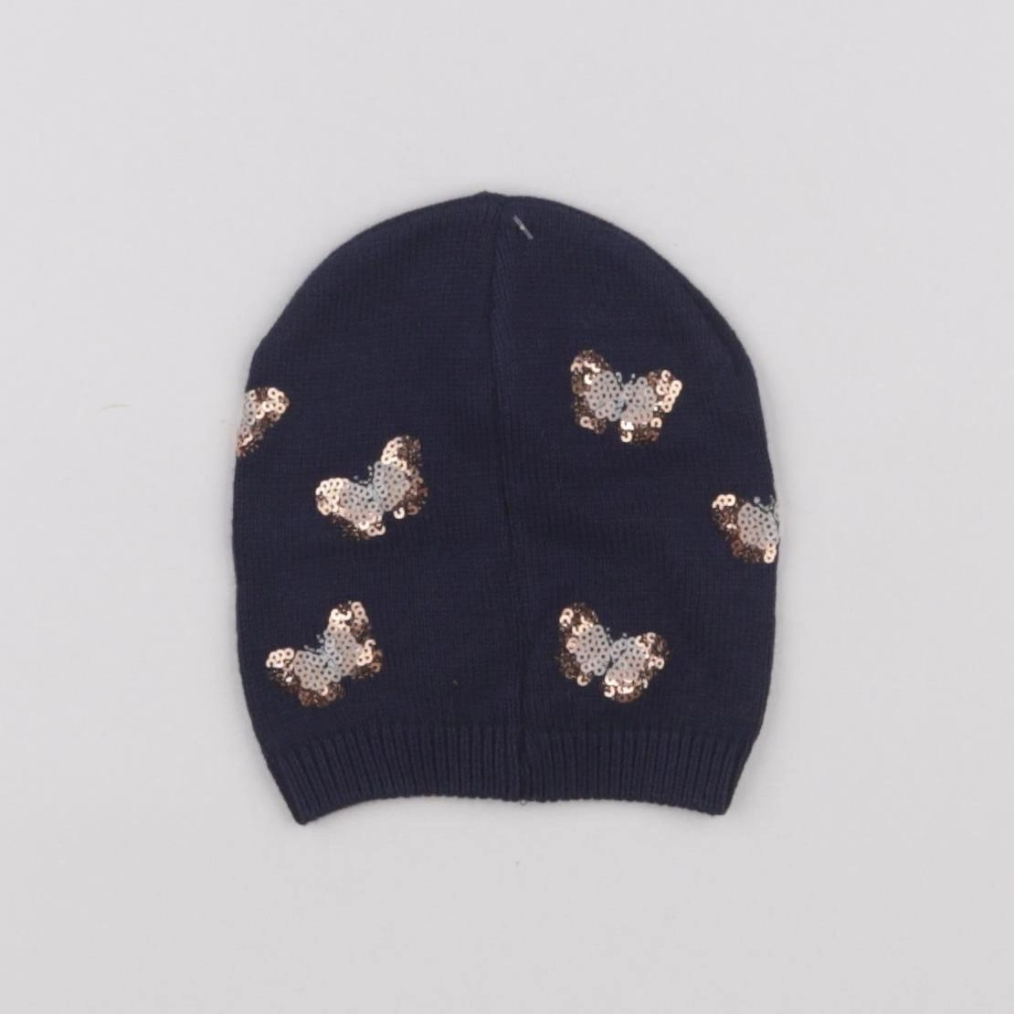 Vertbaudet - bonnet bleu - 2/3 ans