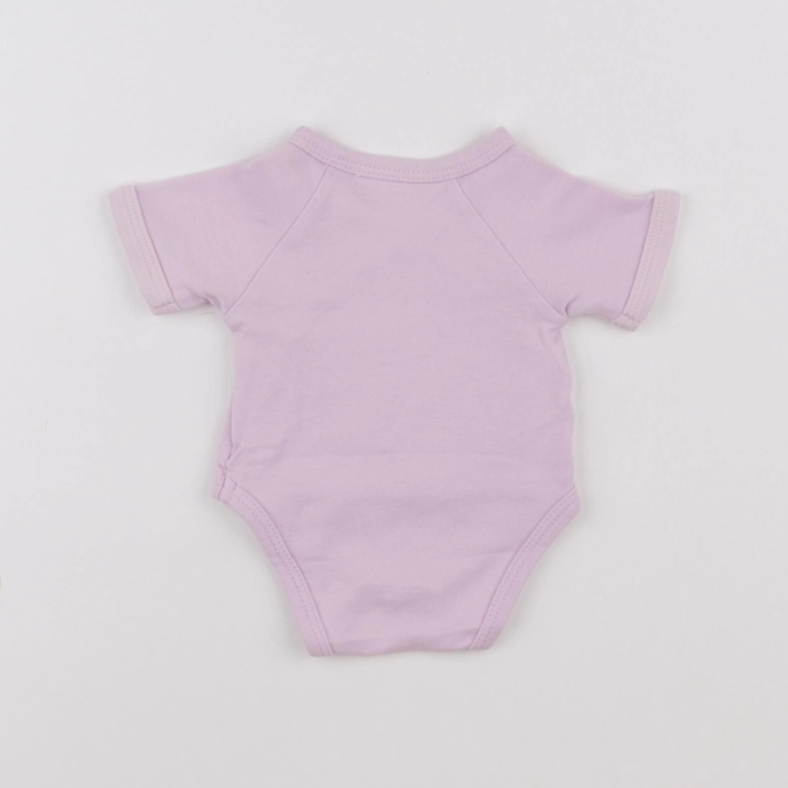 Vertbaudet - body violet - 0 mois