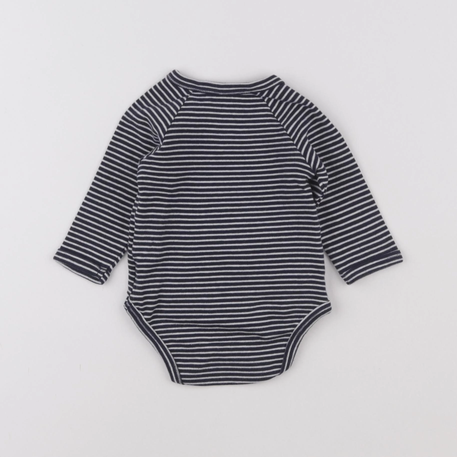 Vertbaudet - body bleu - 6 mois