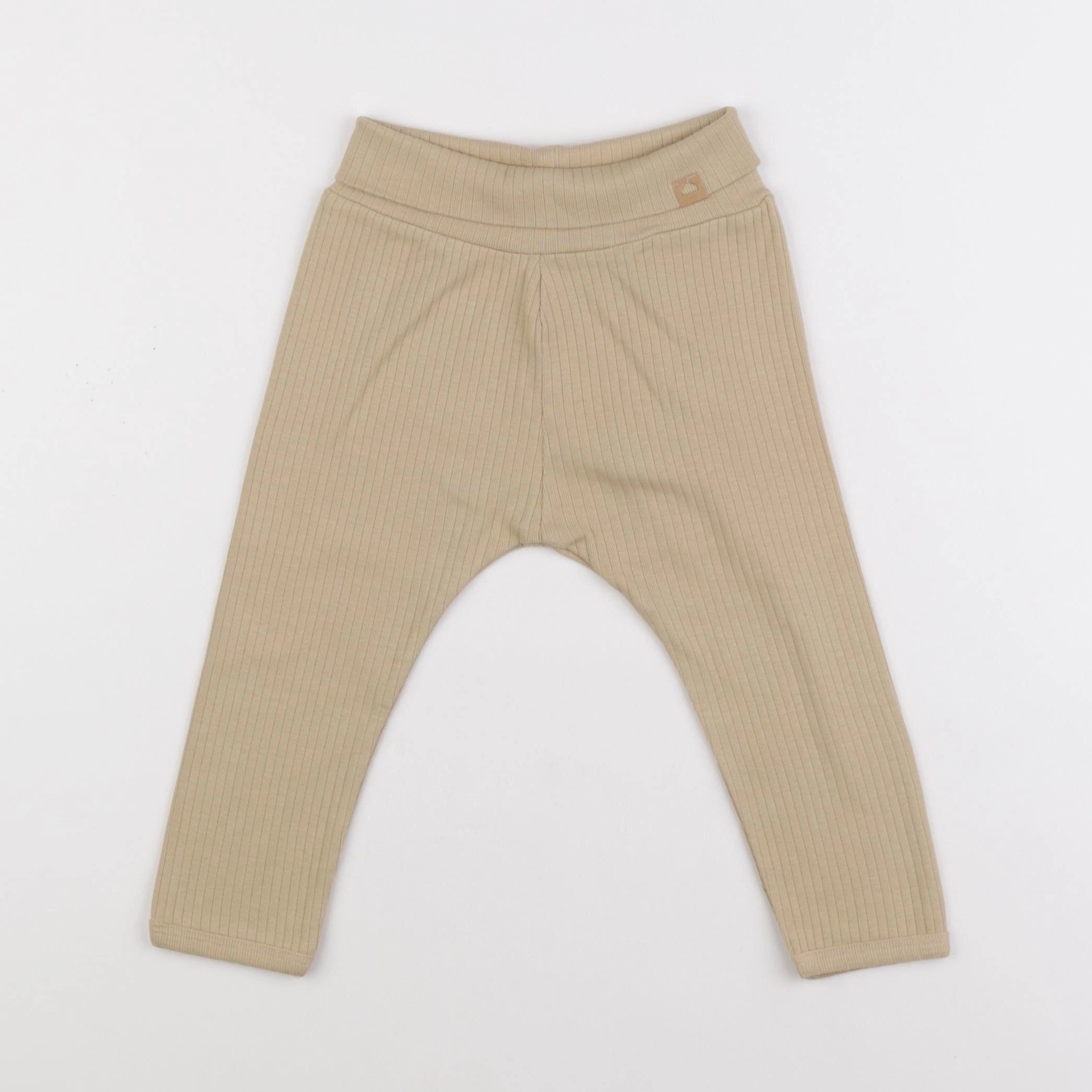 Name it - sarouel beige - 6/9 mois