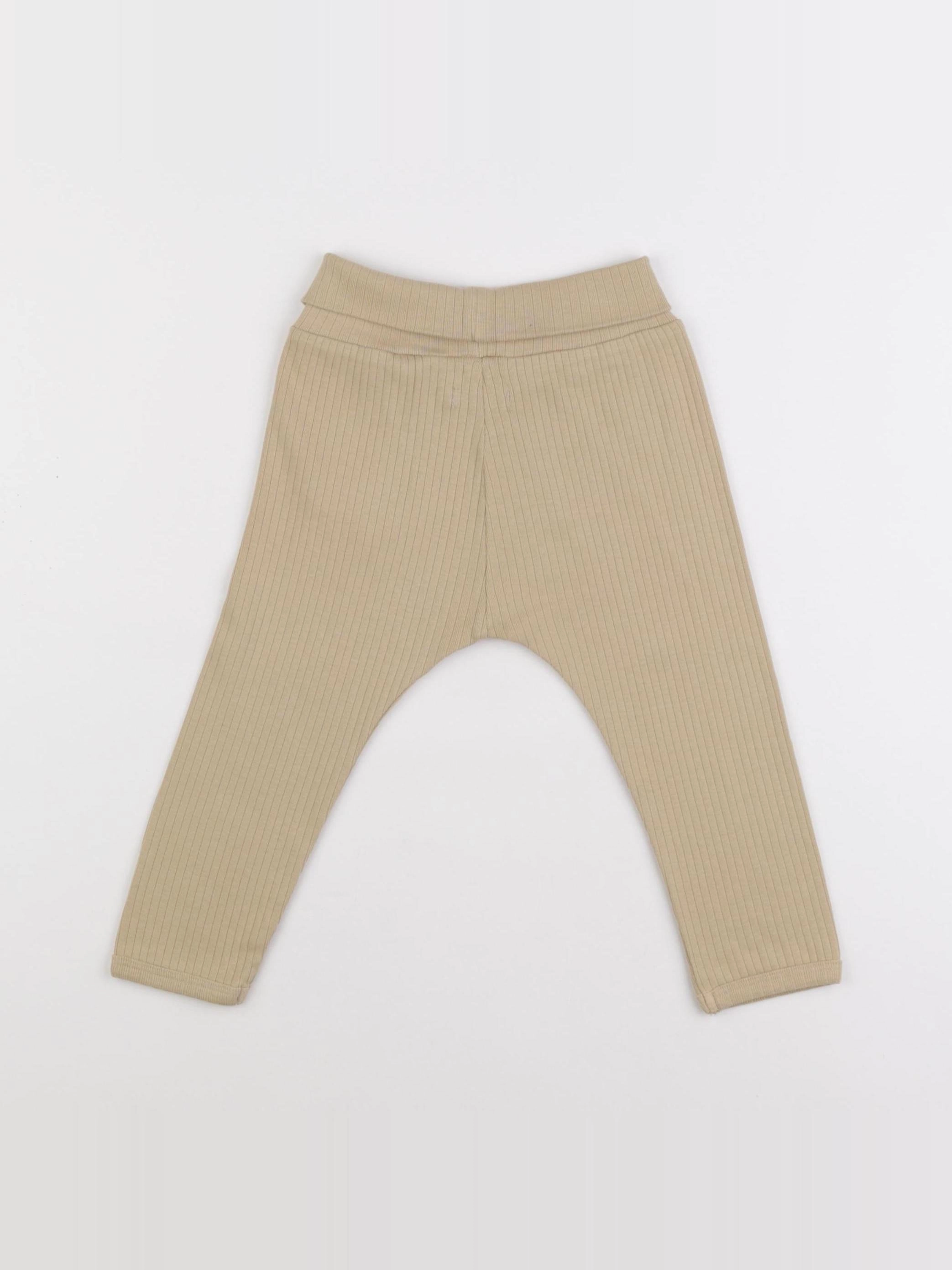 Name it - sarouel beige - 6/9 mois
