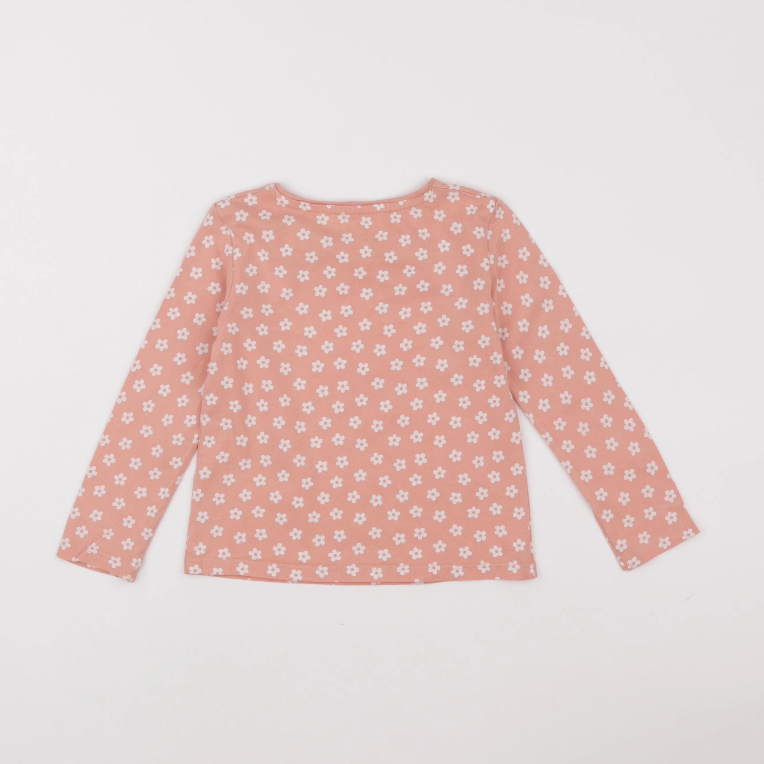 Vertbaudet - tee-shirt rose - 3 ans